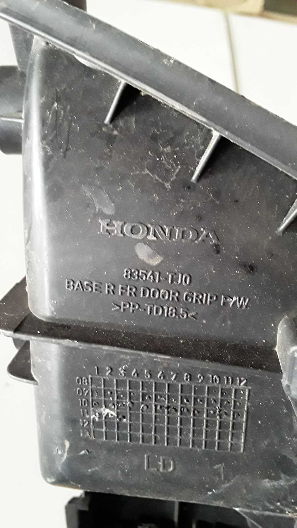 83541-tj0 Acabamento Moldura Botão Vidro D Honda Fit 2008 3