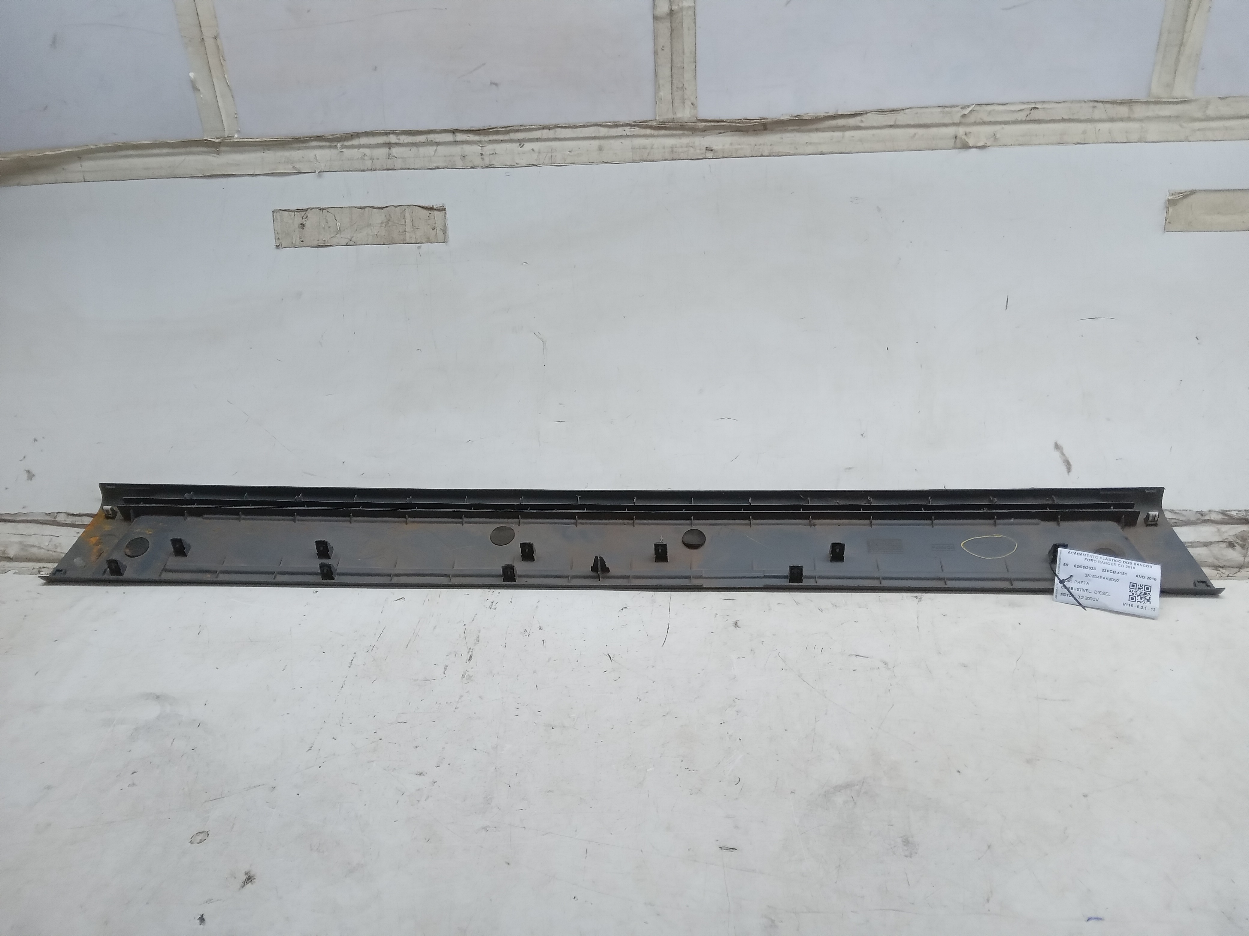 ACABAMENTO BANCO TRASEIRO FORD RANGER CD 2016 2