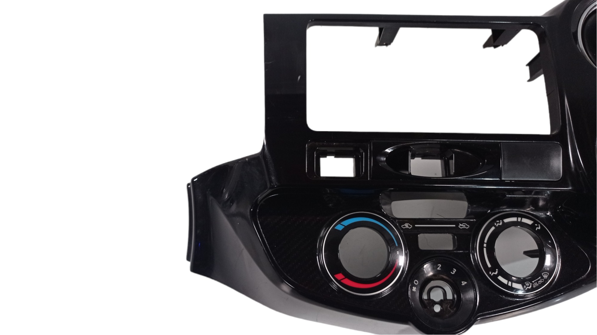 554120d540 Moldura Central Rádio Com Dif Toyota Etios 2016 3