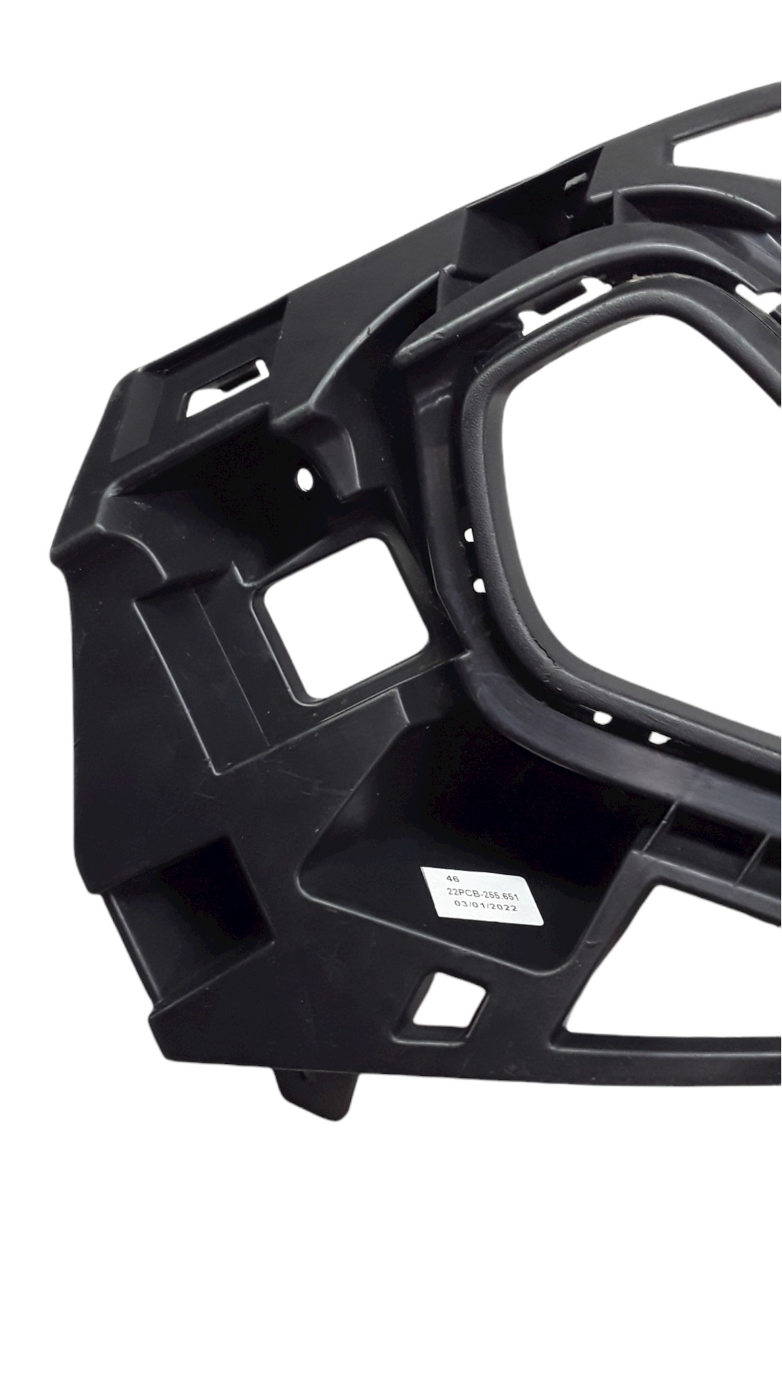 Grade Moldura Farol De Milha Esquerdo Vw Nivus 2019 A 2021 3