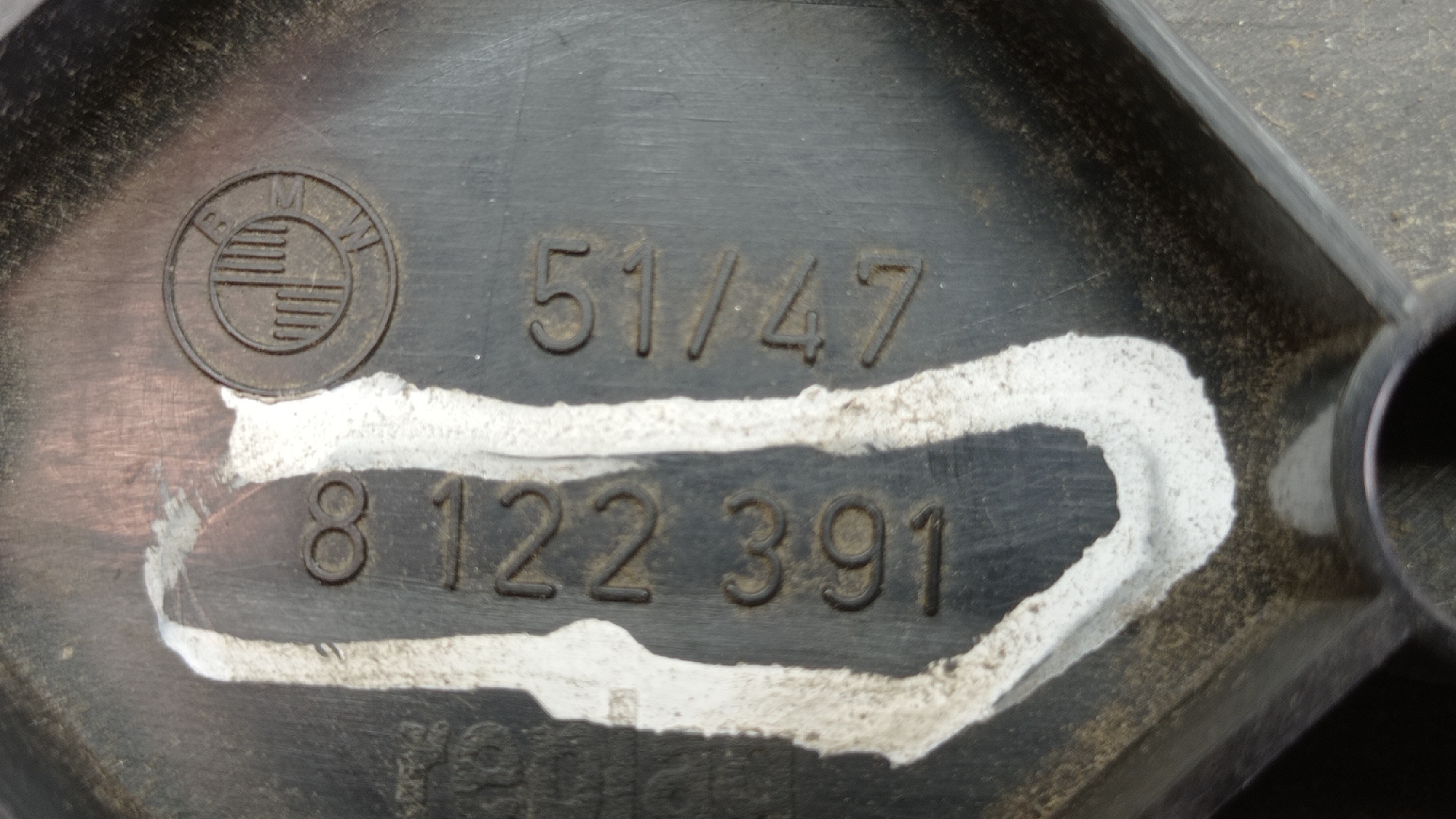 Tampa Cobertura Esquerda Estepe Porta Malas Bmw 325i Ano 93 3