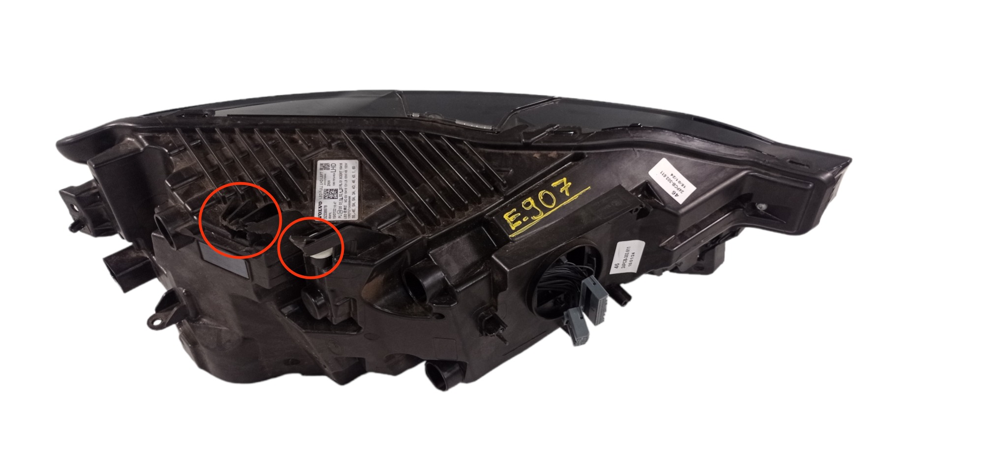 Farol Esquerdo Full Led Volvo Xc60 2020 A 2023 P Recuperar 9