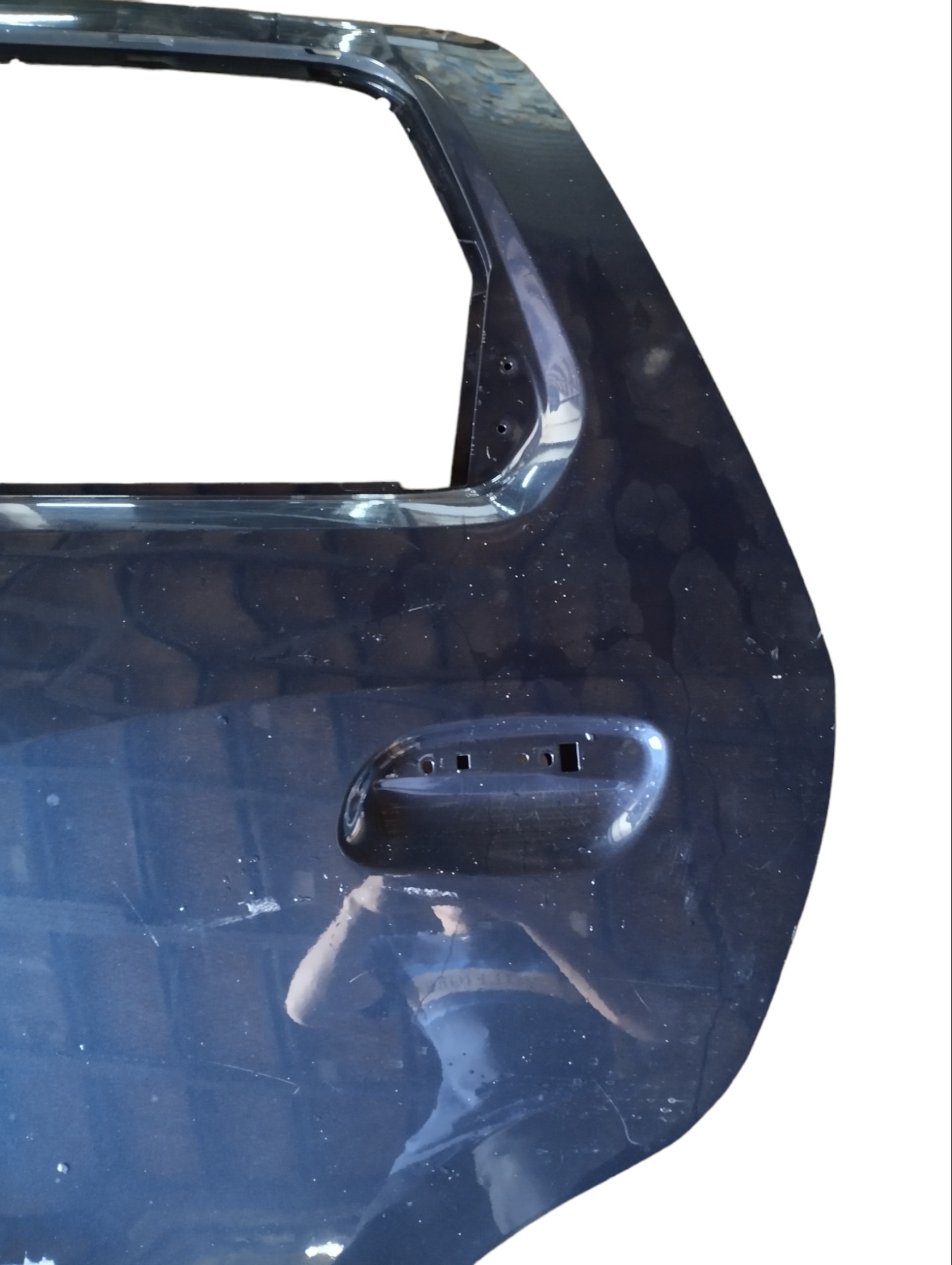 Porta Traseira Esquerda Gm Spin 2014 Ate 2022  Traseira Esquerdo Azul 3