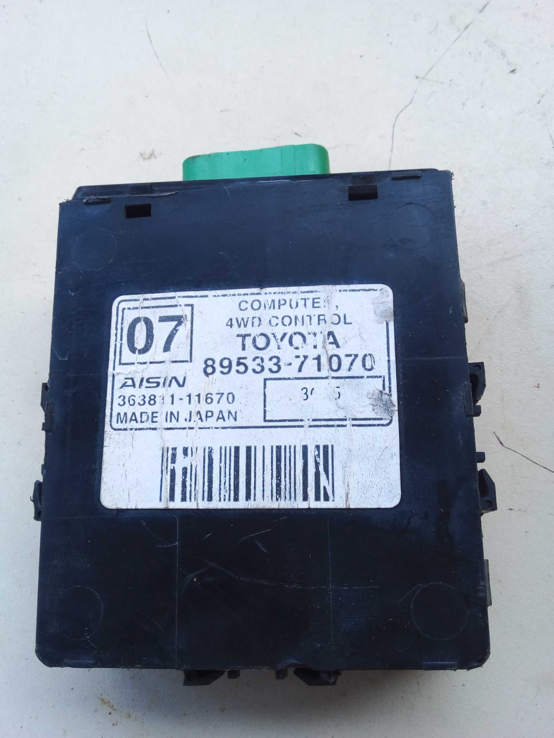 MODULO CONTROLE TRAÇÃO HILUX 2009
