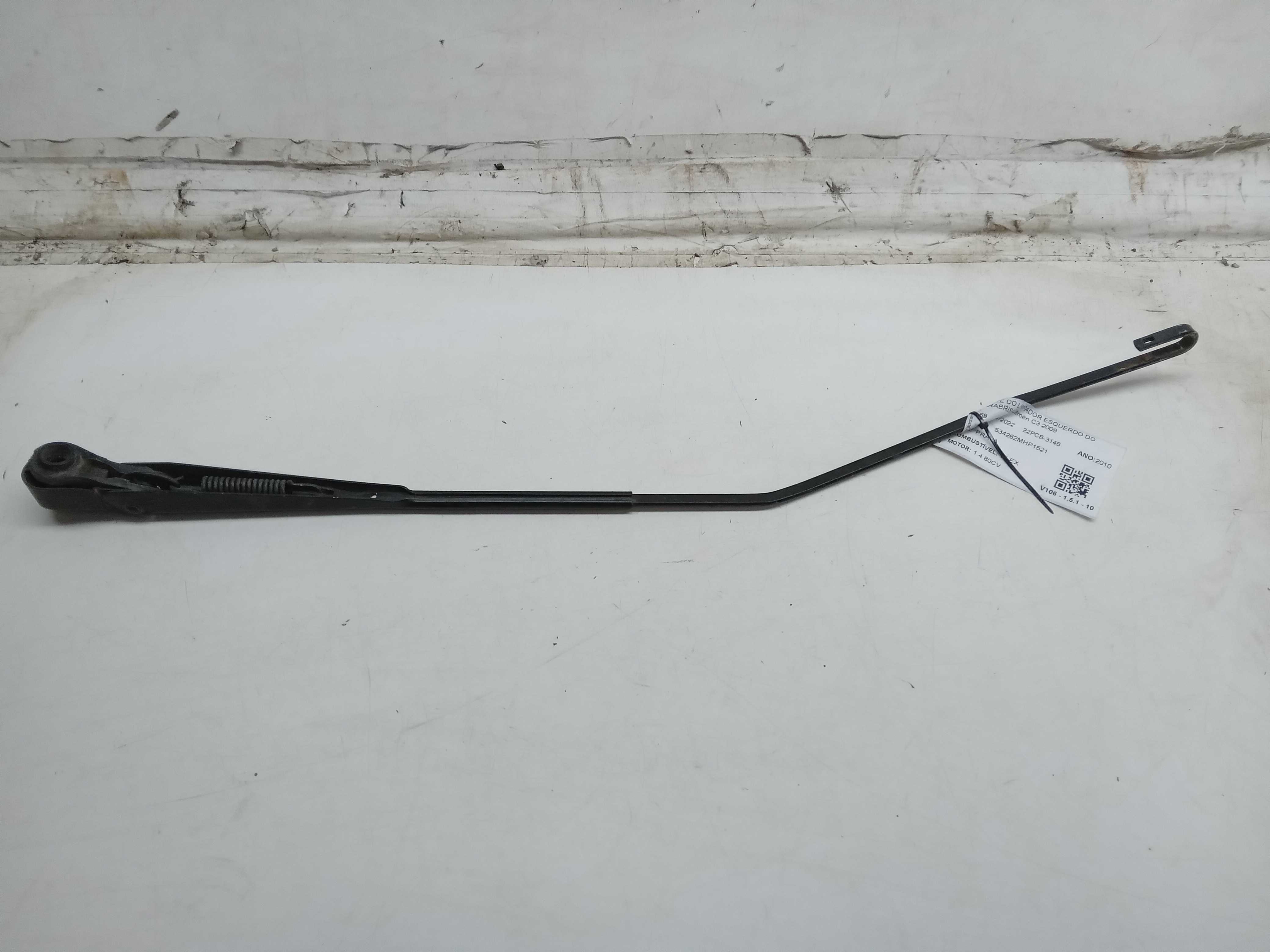 HASTE LIMPADOR PARABRISA LE CITROEN C3 2009 1