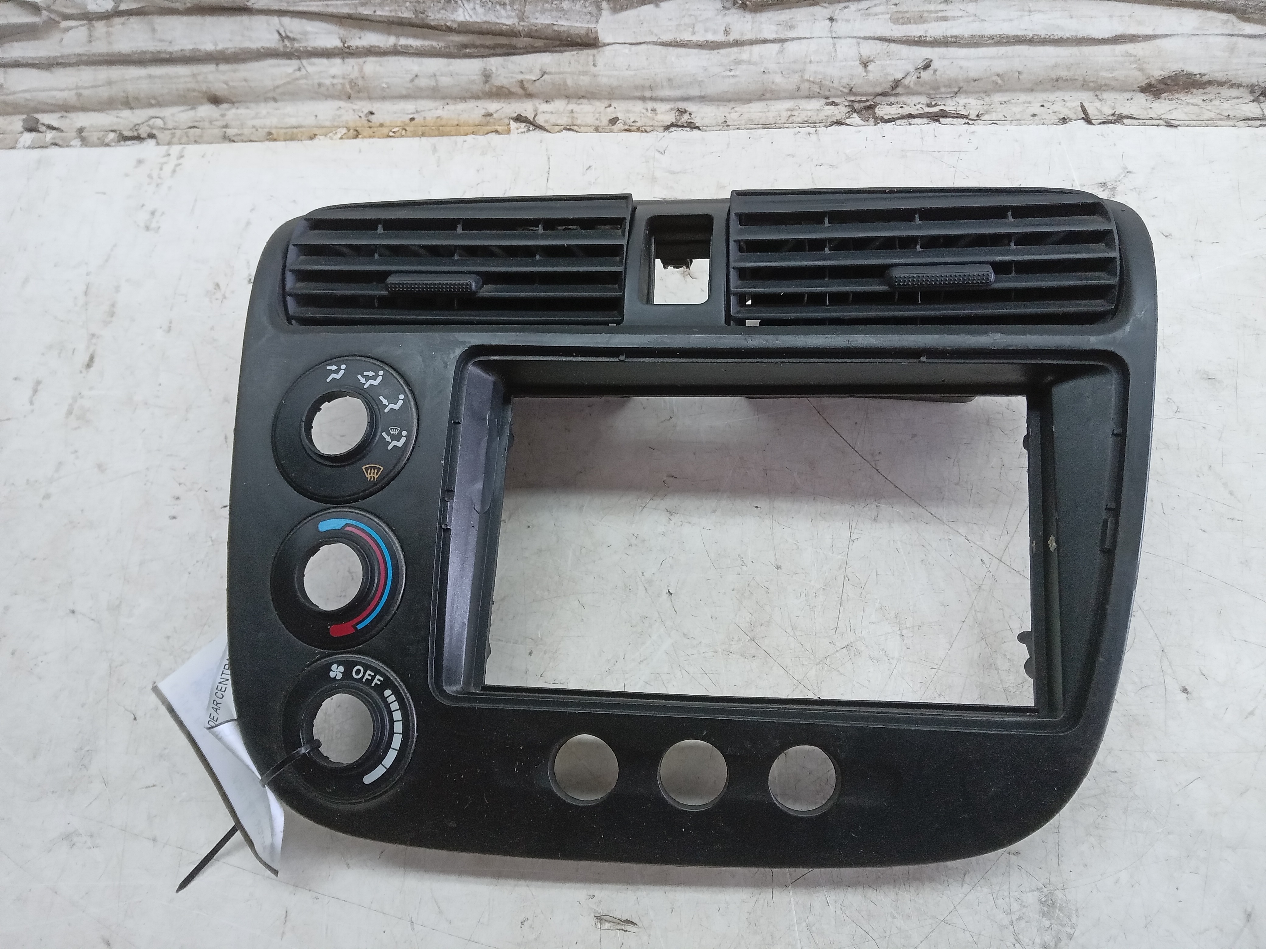 MOLDURA COMANDO AR COM DIFUSOR Honda Civic lx 2005 1
