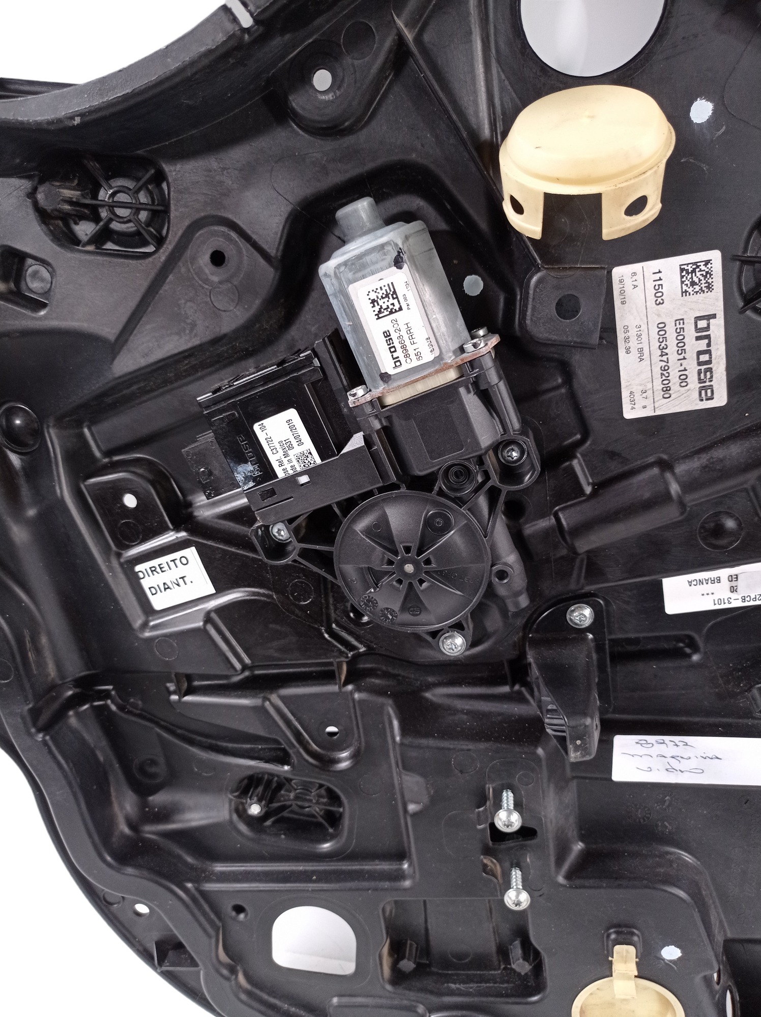 52027227 Máquina De Vidro Dianteira Dir Jeep Compass 19/21 10