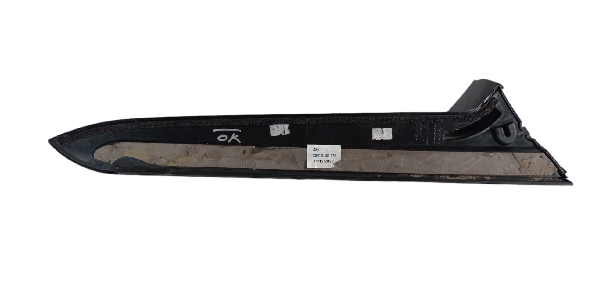 Moldura Lateral Spoiler Esquerdo Vigia Traseiro Audi Q5 18 7