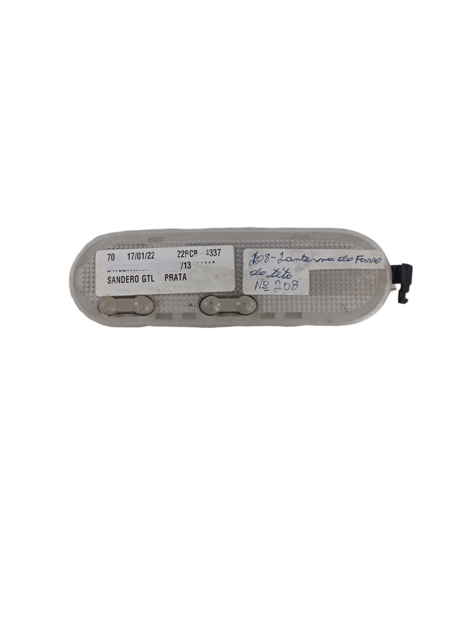 Luz Teto Cortesia Renault Sandero 2012/2013