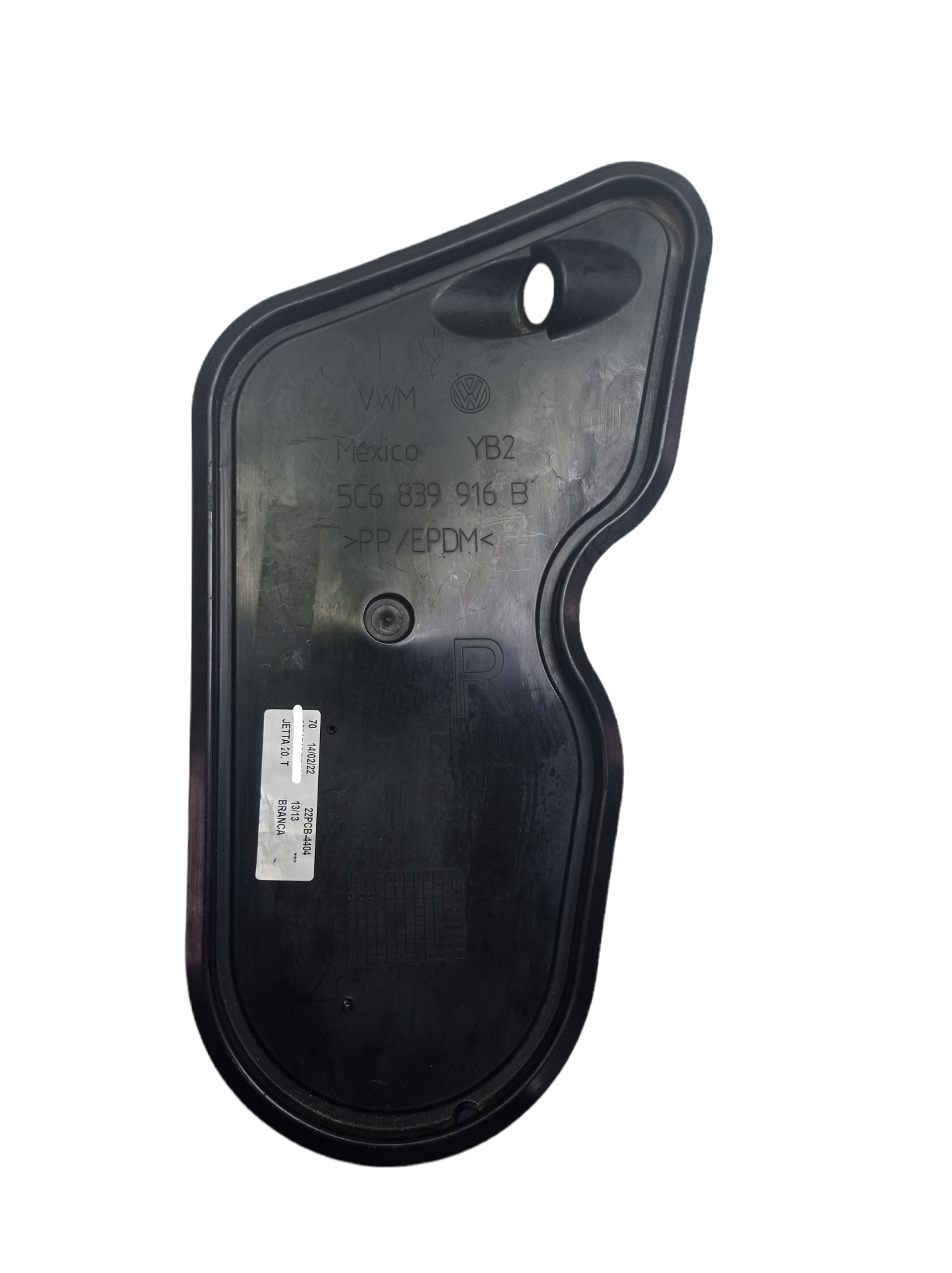 Acabamento Tampa Int Porta Tras Dir Vw Jetta 2012 5c6839916 2