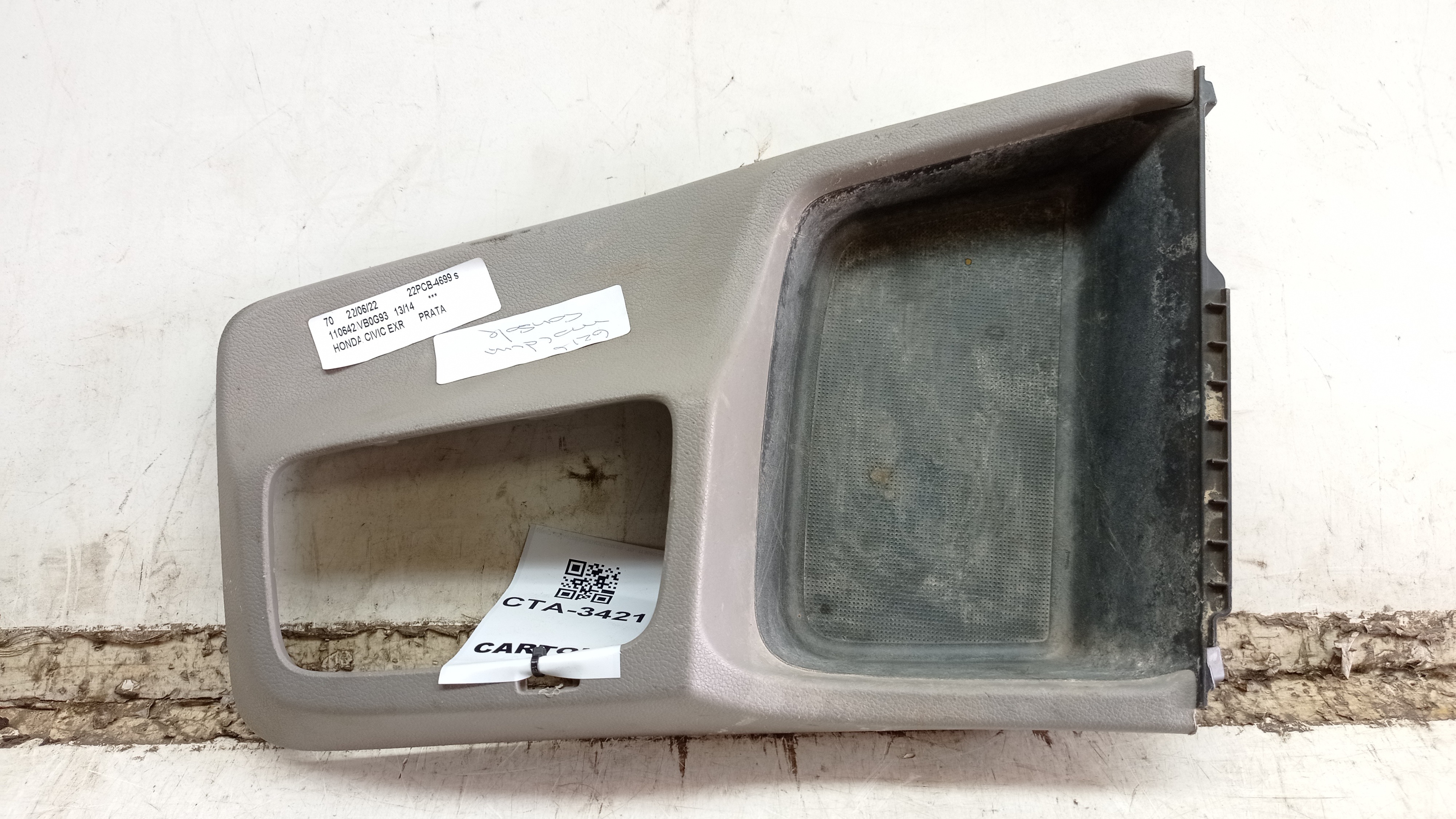 2205755 ACABAMENTO MOLDURA CONSOLE ALAVANCA HONDA CIVIC 2013