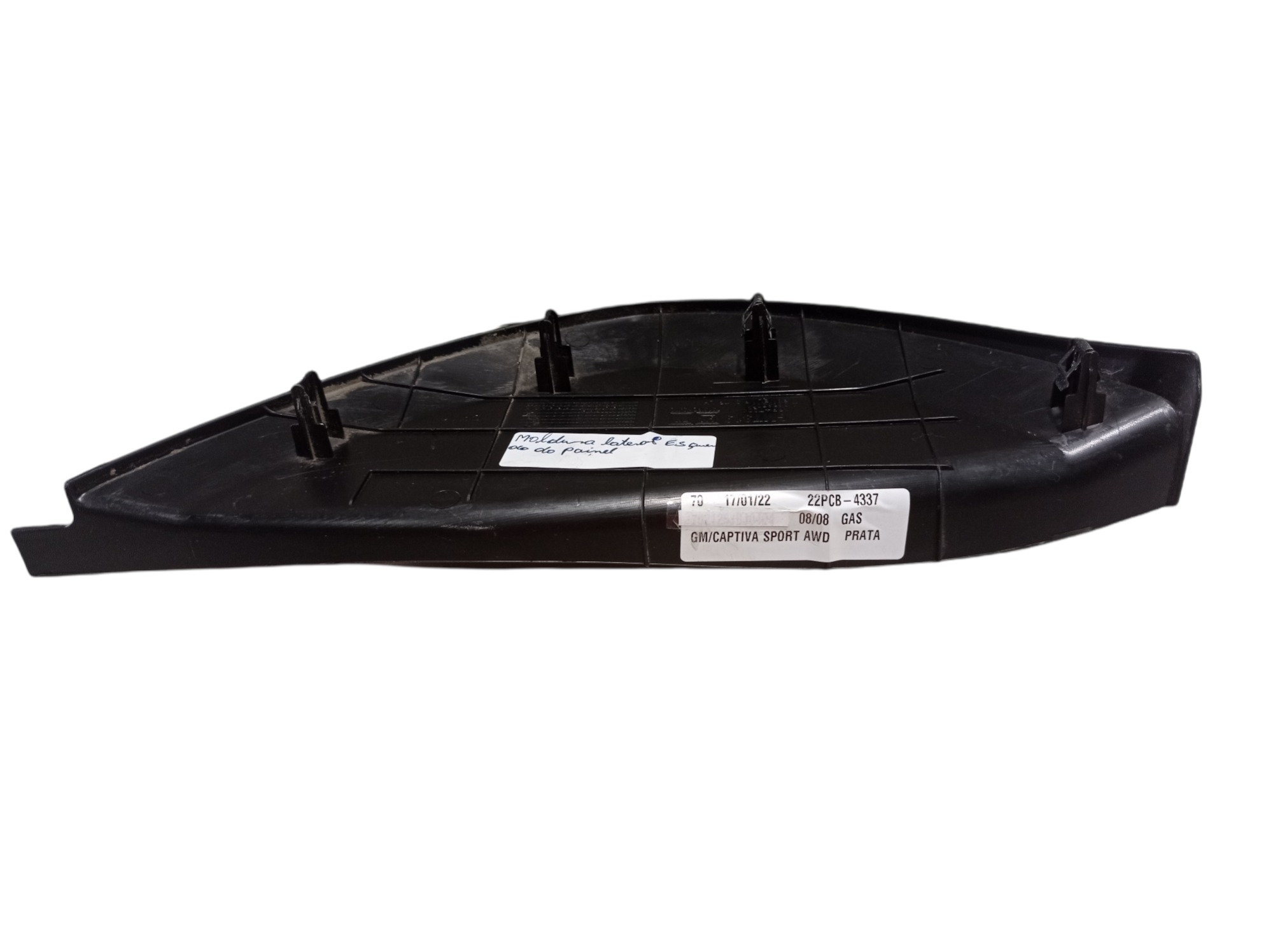 Moldura Lateral Esquerda Painel Gm Captiva 2008 Sport Awd 5