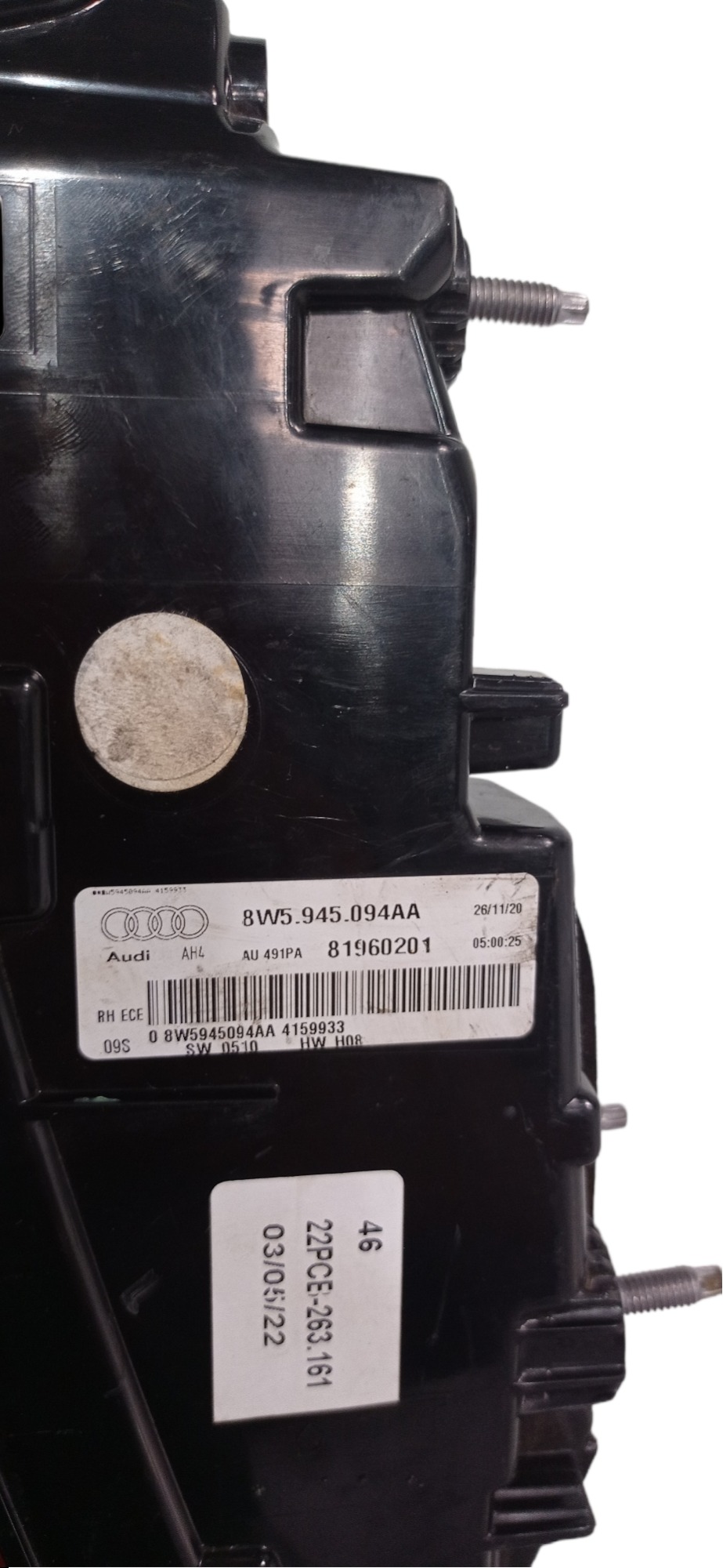 Lanterna Direita Traseira Tampa Audi A4 2021 2022 Original 6