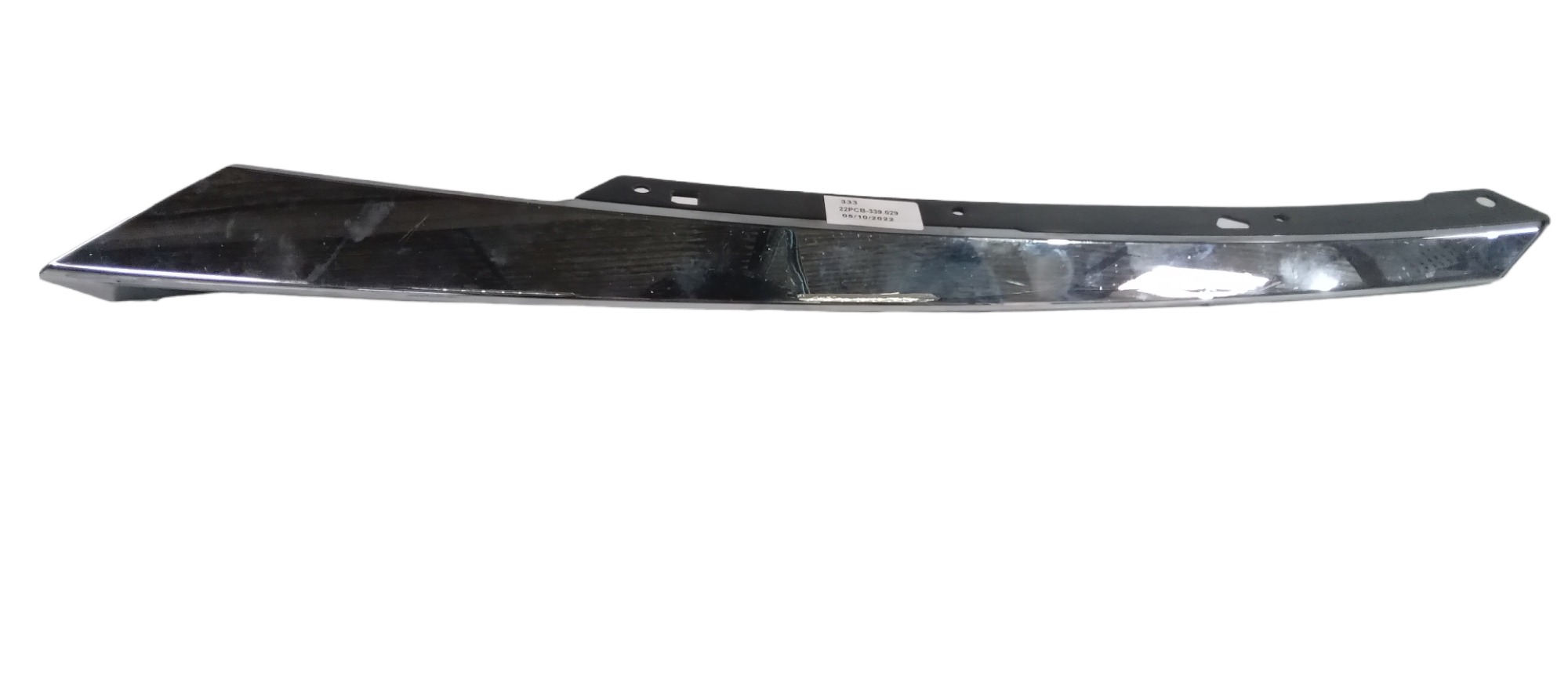 Friso Superior Cromado Farol Esquerdo Honda Civic 2017 2020