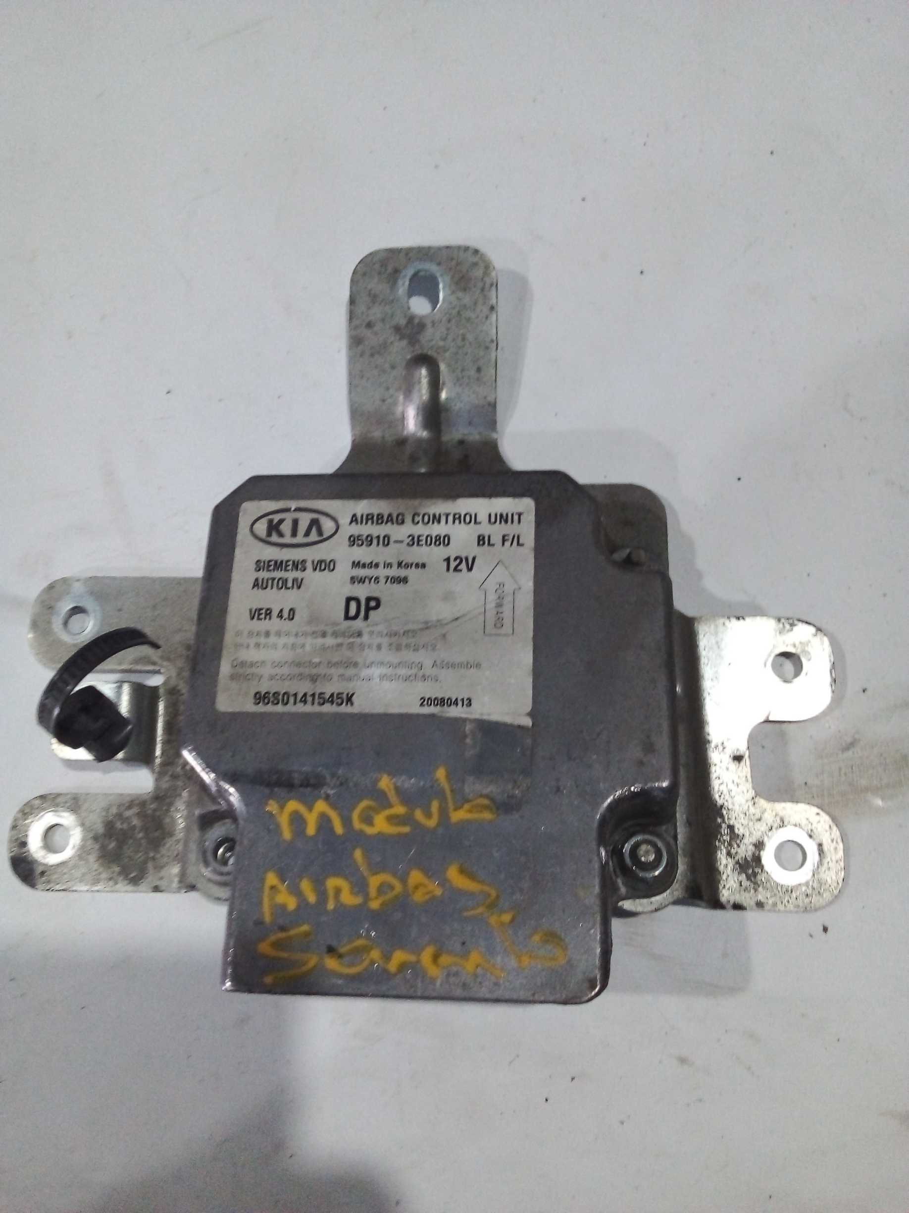 MODULO AIRBAG KIA SIRENTO 2009 959103E080