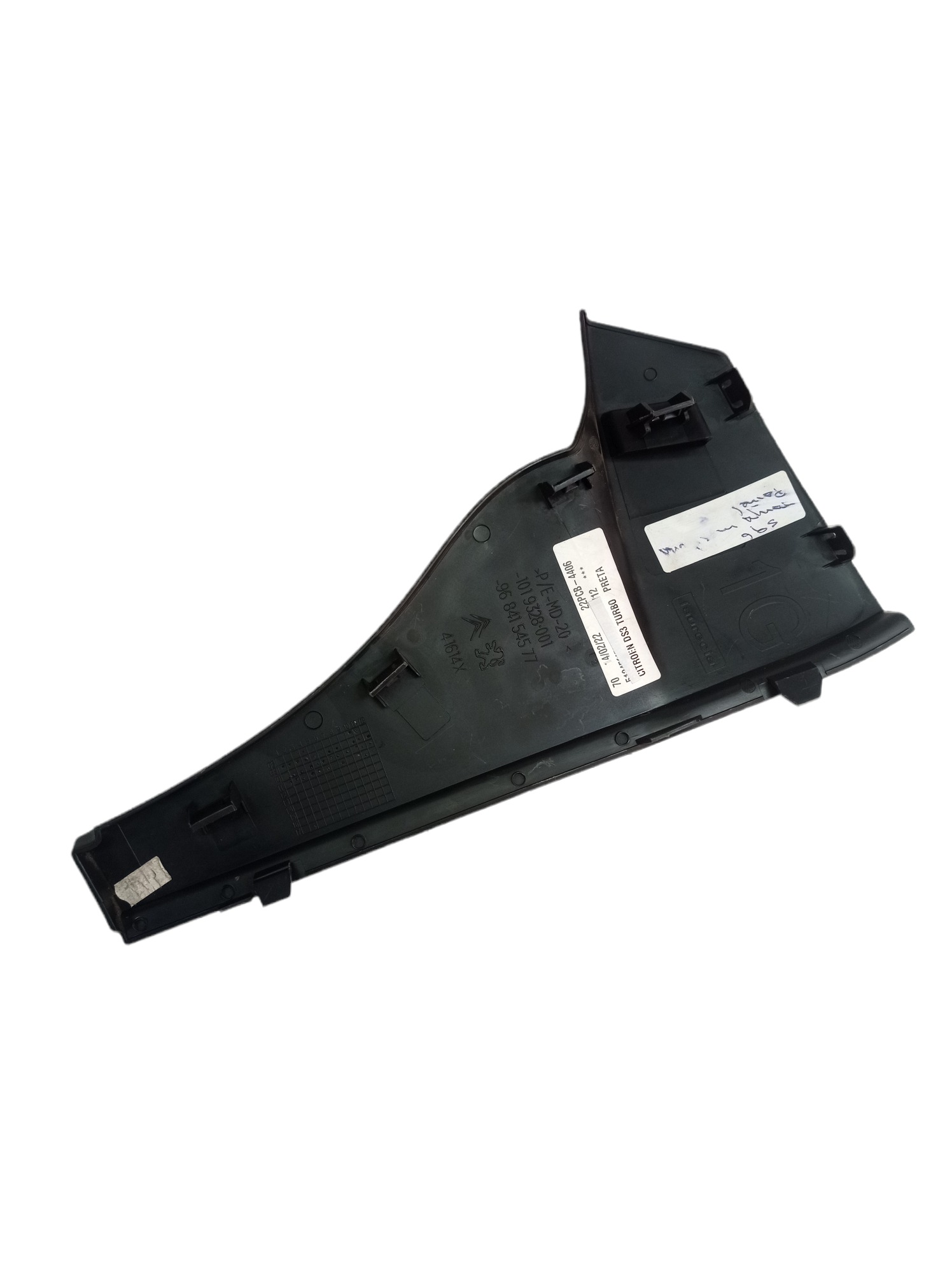 1019328001 Acabamento Painel Lateral Esq Citroen Ds3 08/11 4
