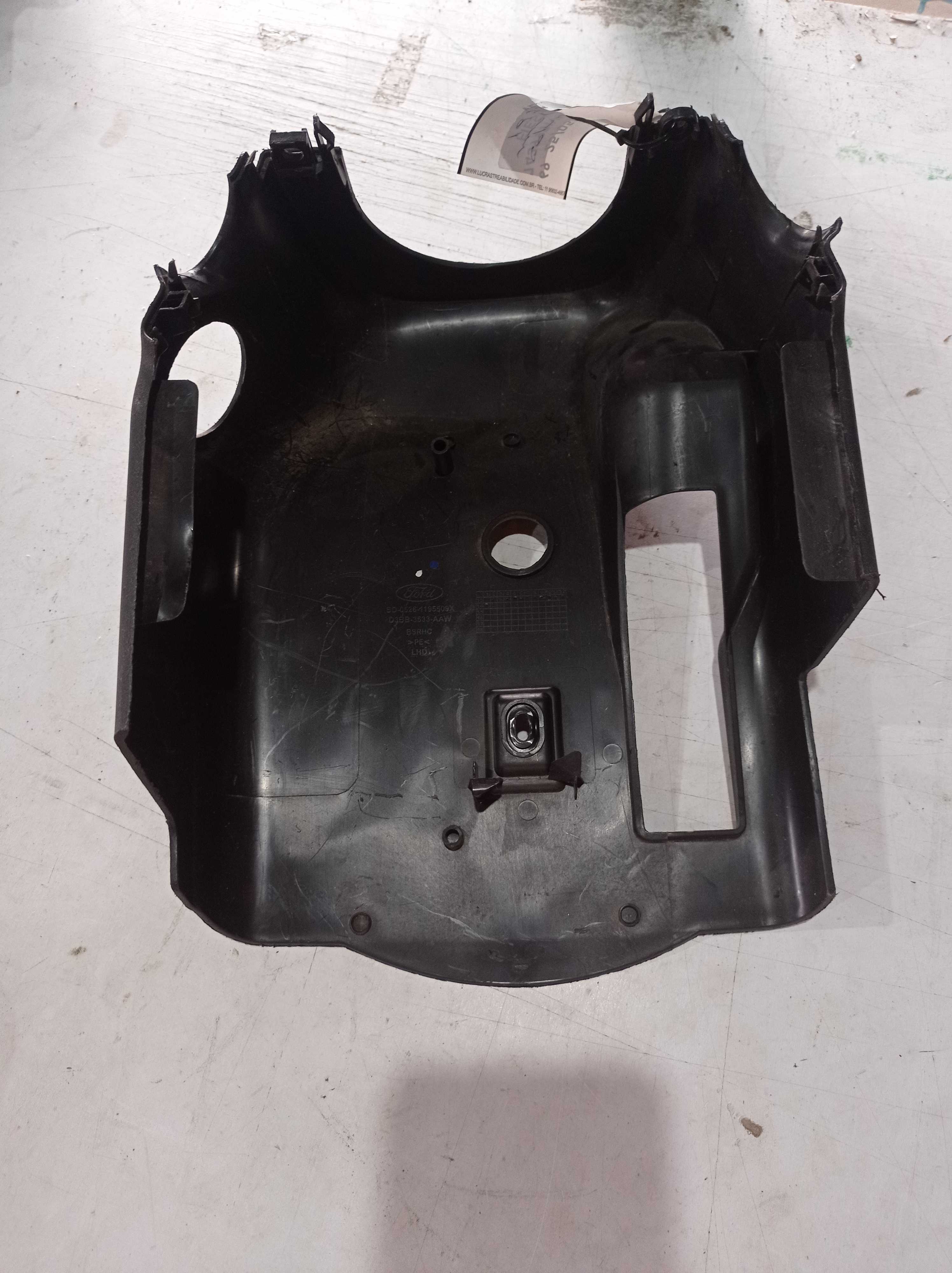 MOLDURA INFERIOR COLUNA DIREÇÃO FORD FIESTA 2014 2