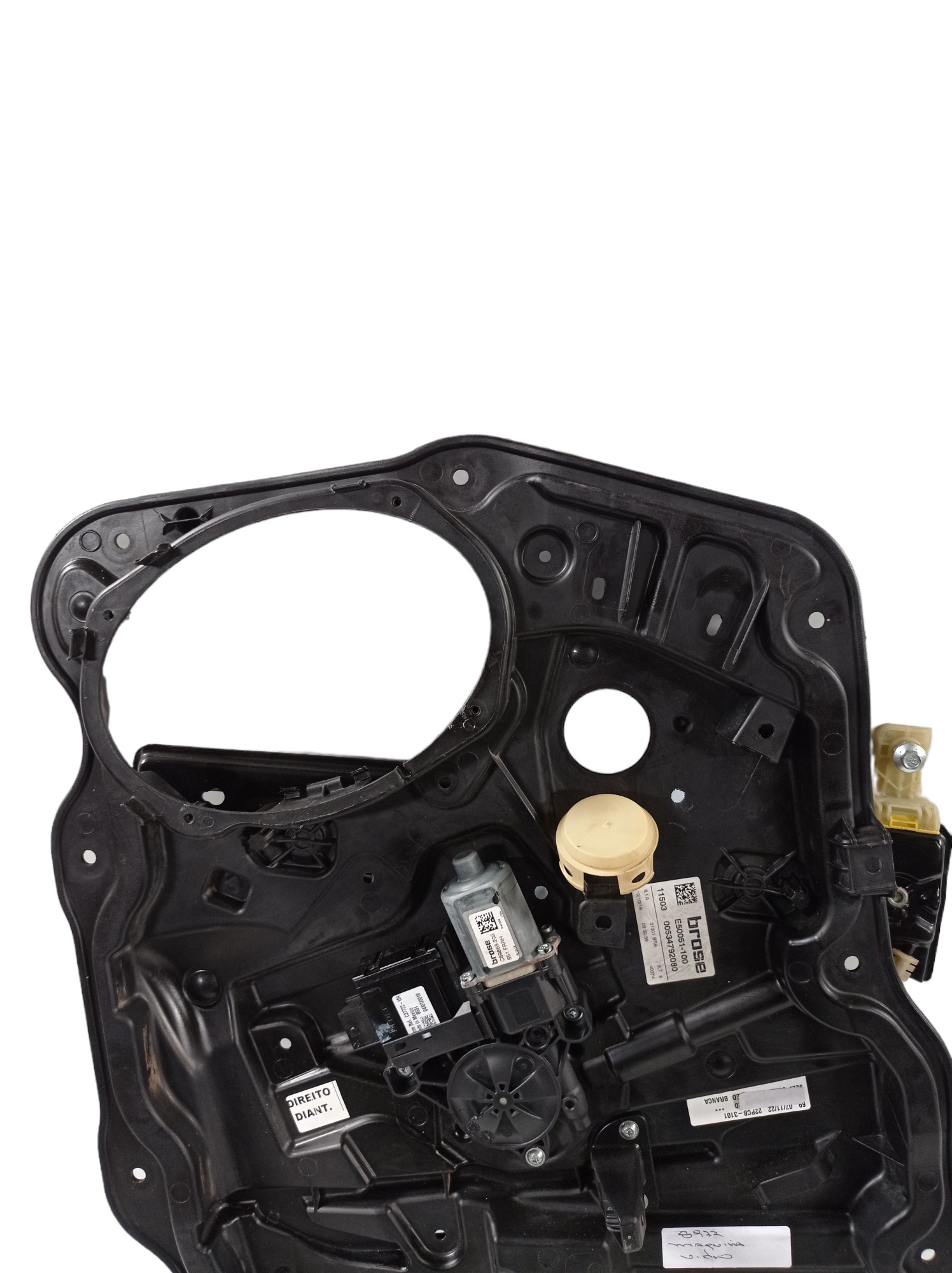 52027227 Máquina De Vidro Dianteira Dir Jeep Compass 19/21 2