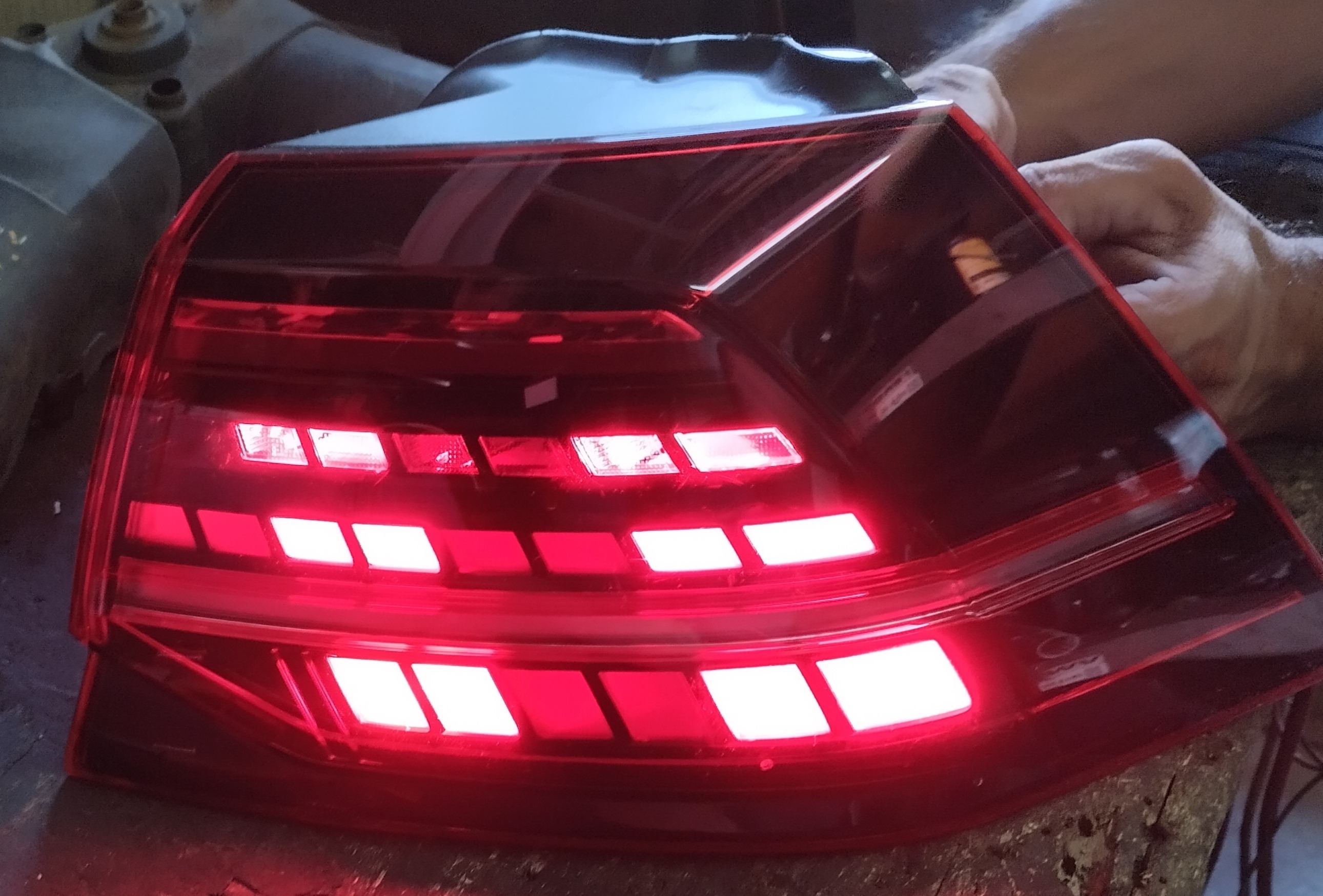 Lanterna Tras Direita Volkswagen Golf Gti 2019 Recuperada Direito Xxxx 7