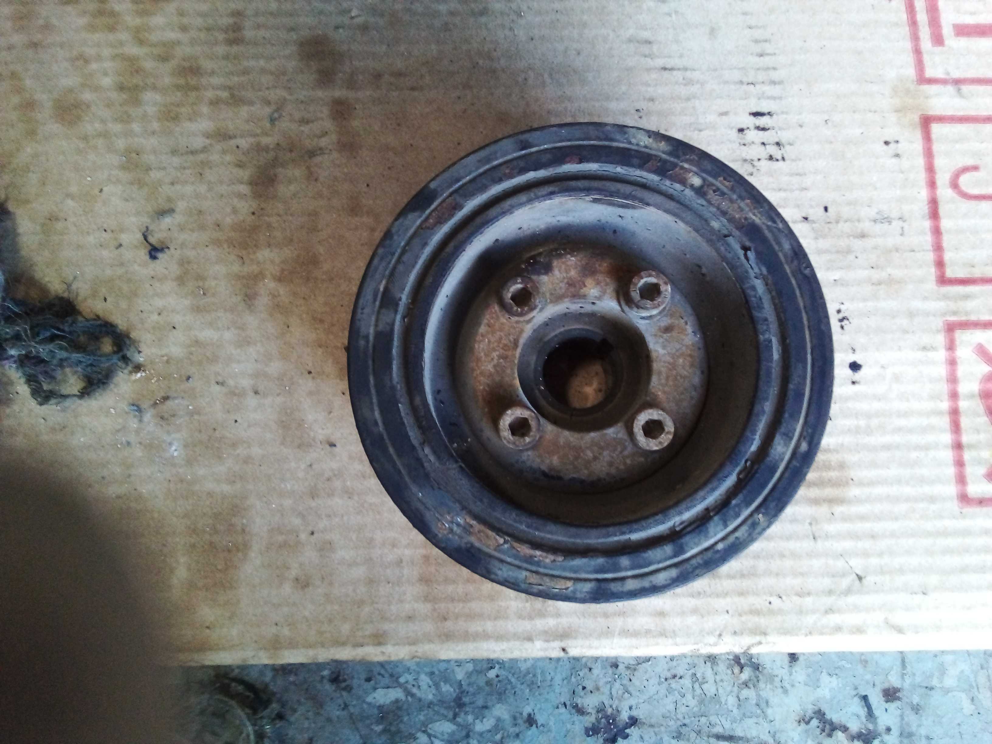 POLIA VIRABREQUIM VECTRA  98 MOTOR 2.2