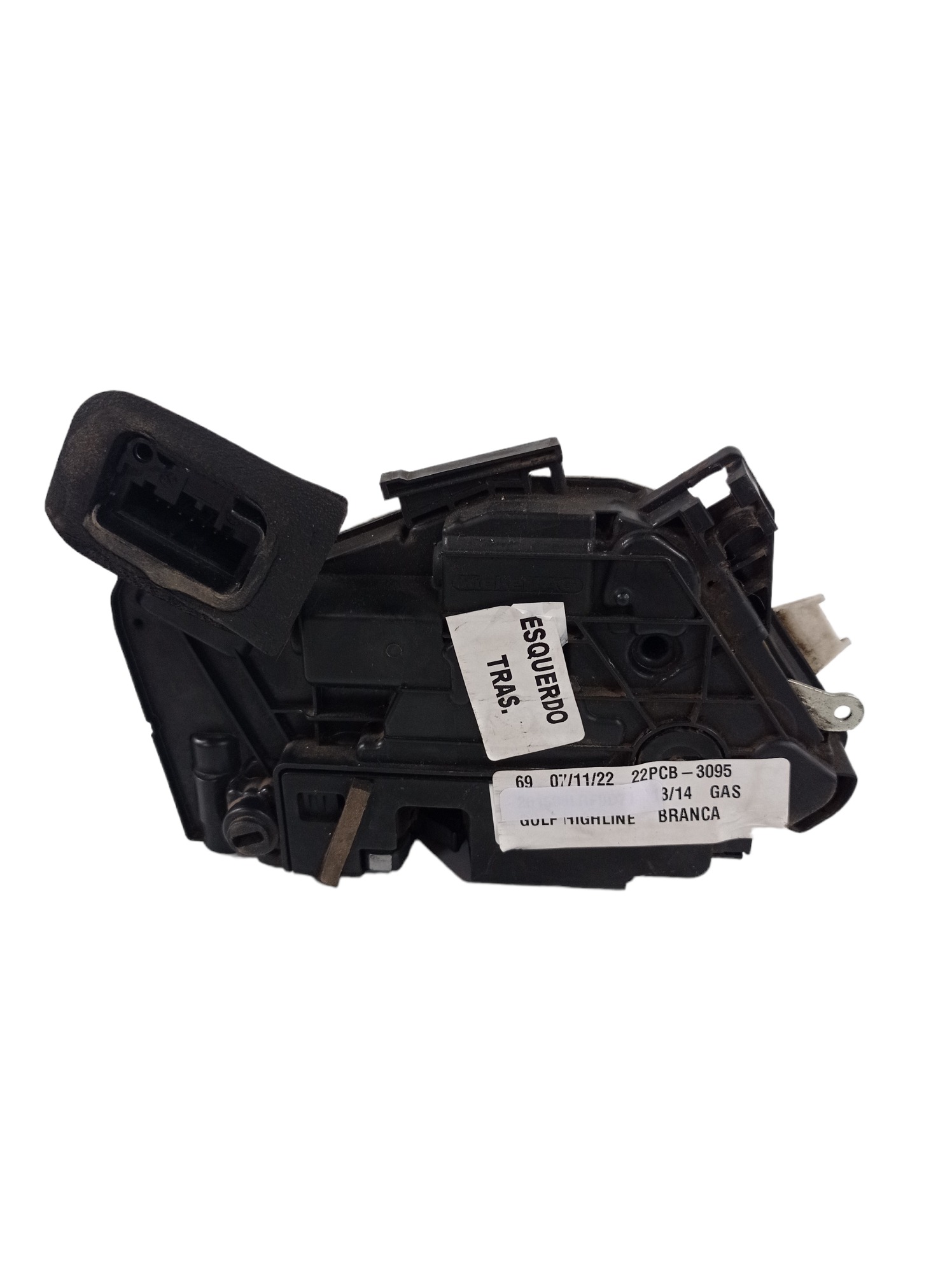 5k4839015 Fechadura Porta Tras Esq Volkswagen Golf 2013 2014 3