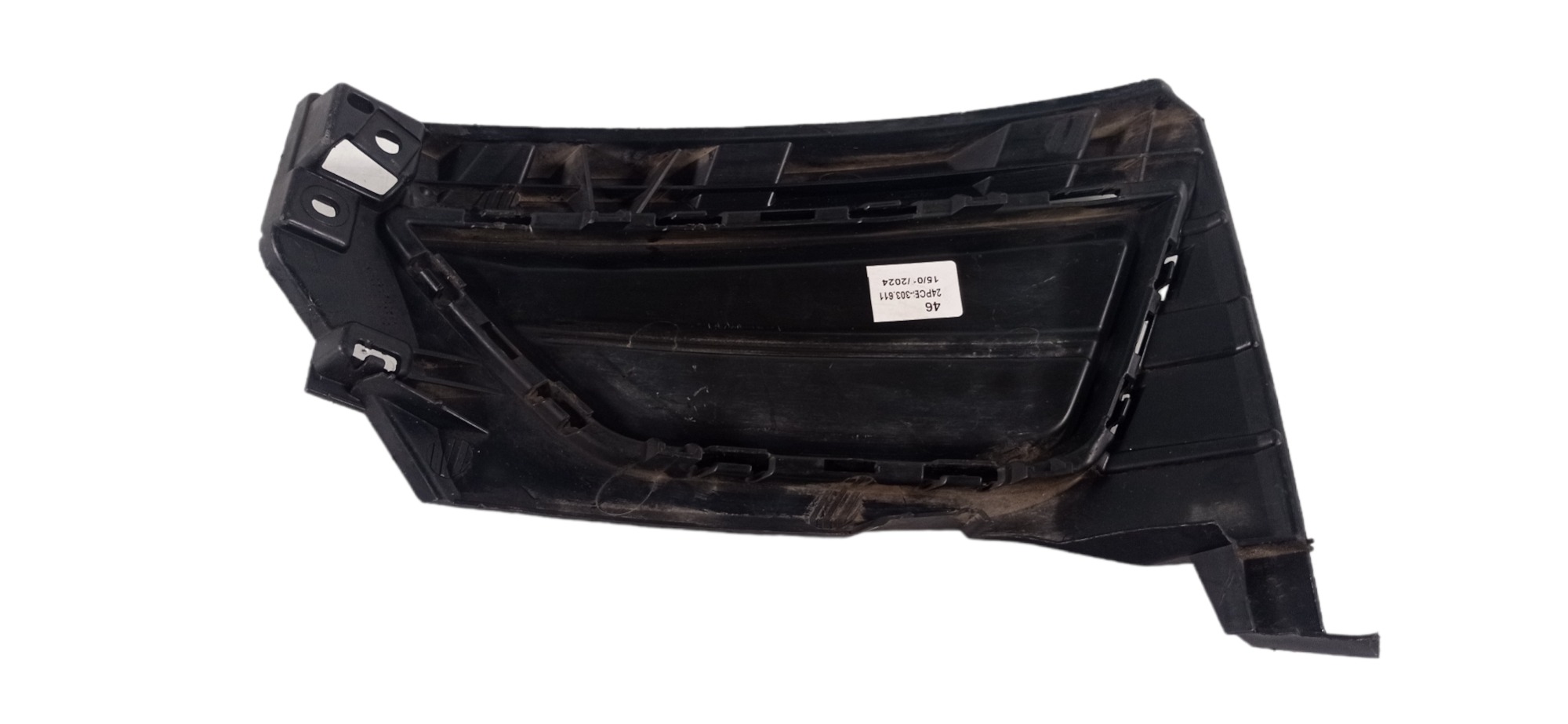 Moldura Farol Milha Esquerdo Vw Polo Virtus 2017 A 2019 5