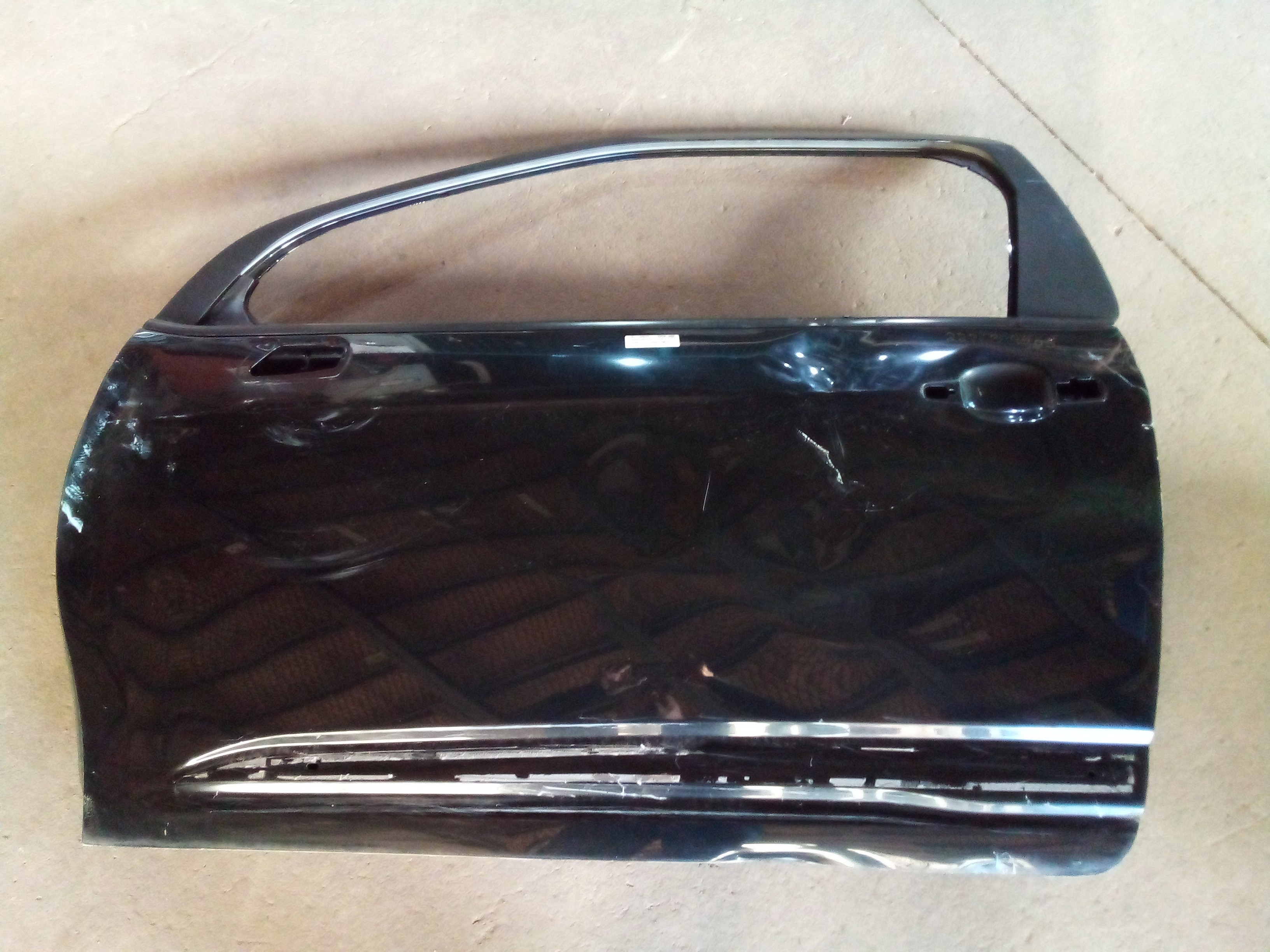 Porta Lado Esquerdo Citroen Ds3 2012 Para Recuperar Dianteira Esquerdo Preto 1