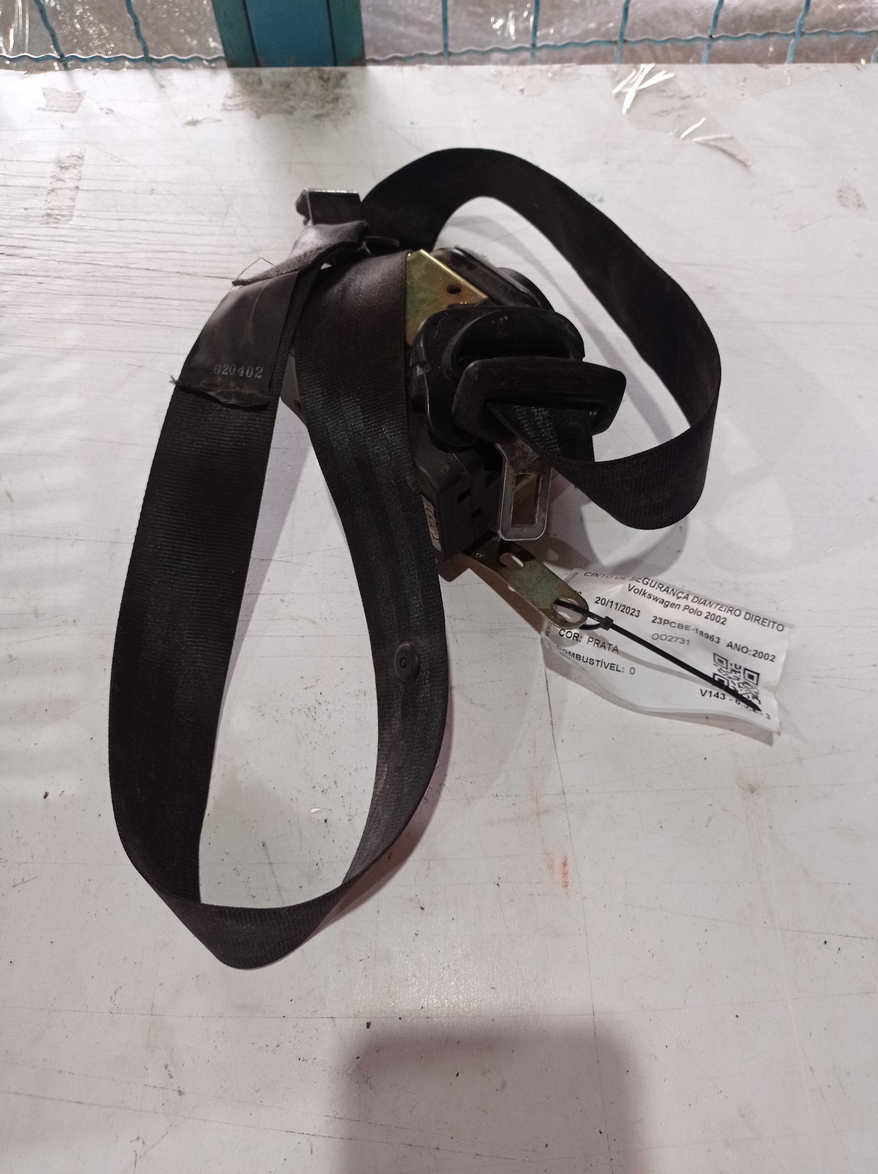 CINTO DE SEGURANÇA DIANTEIRO DIREITO Volkswagen Polo 2002