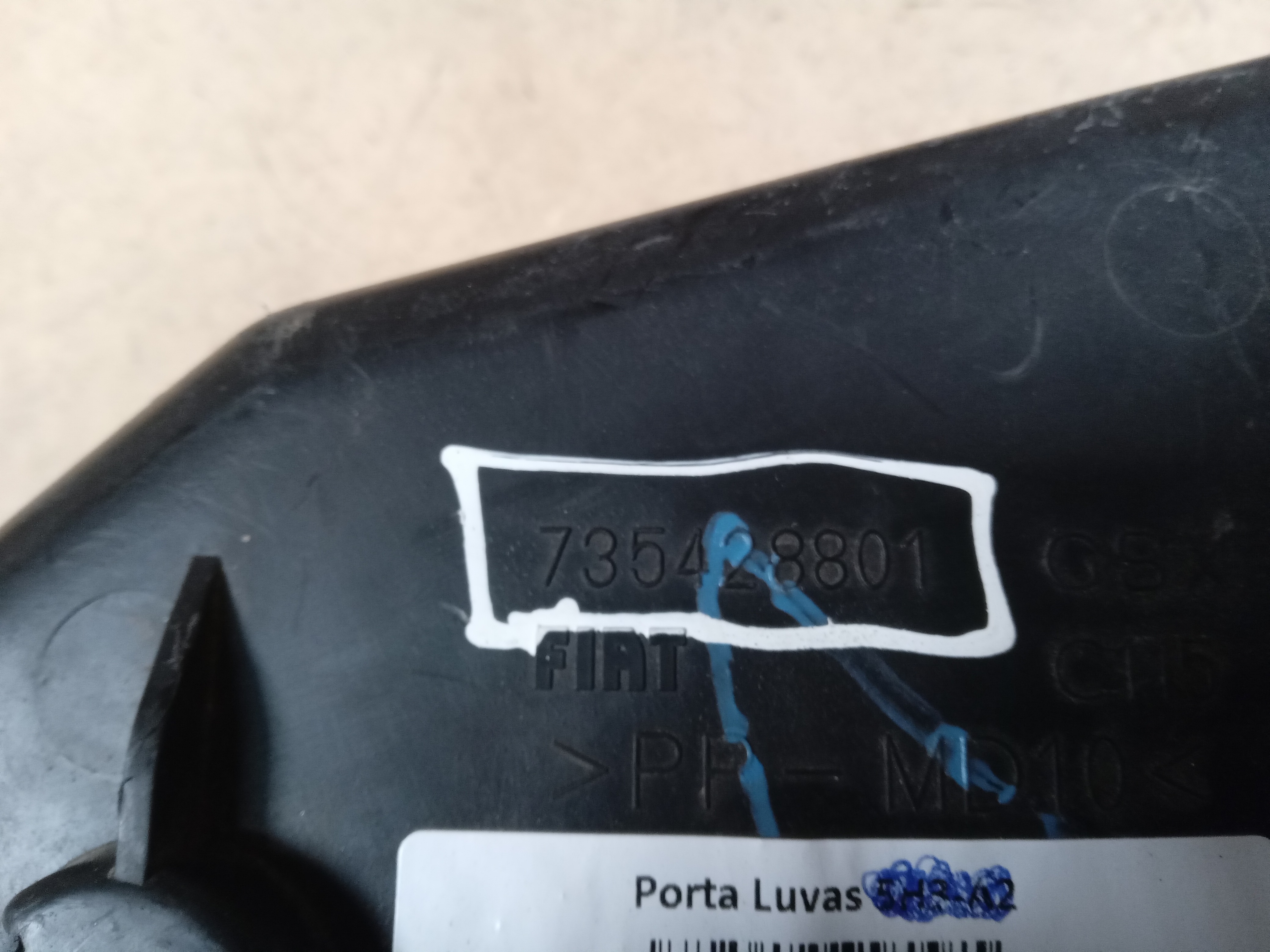 PORTA LUVAS FIAT BRAVO 2010 3