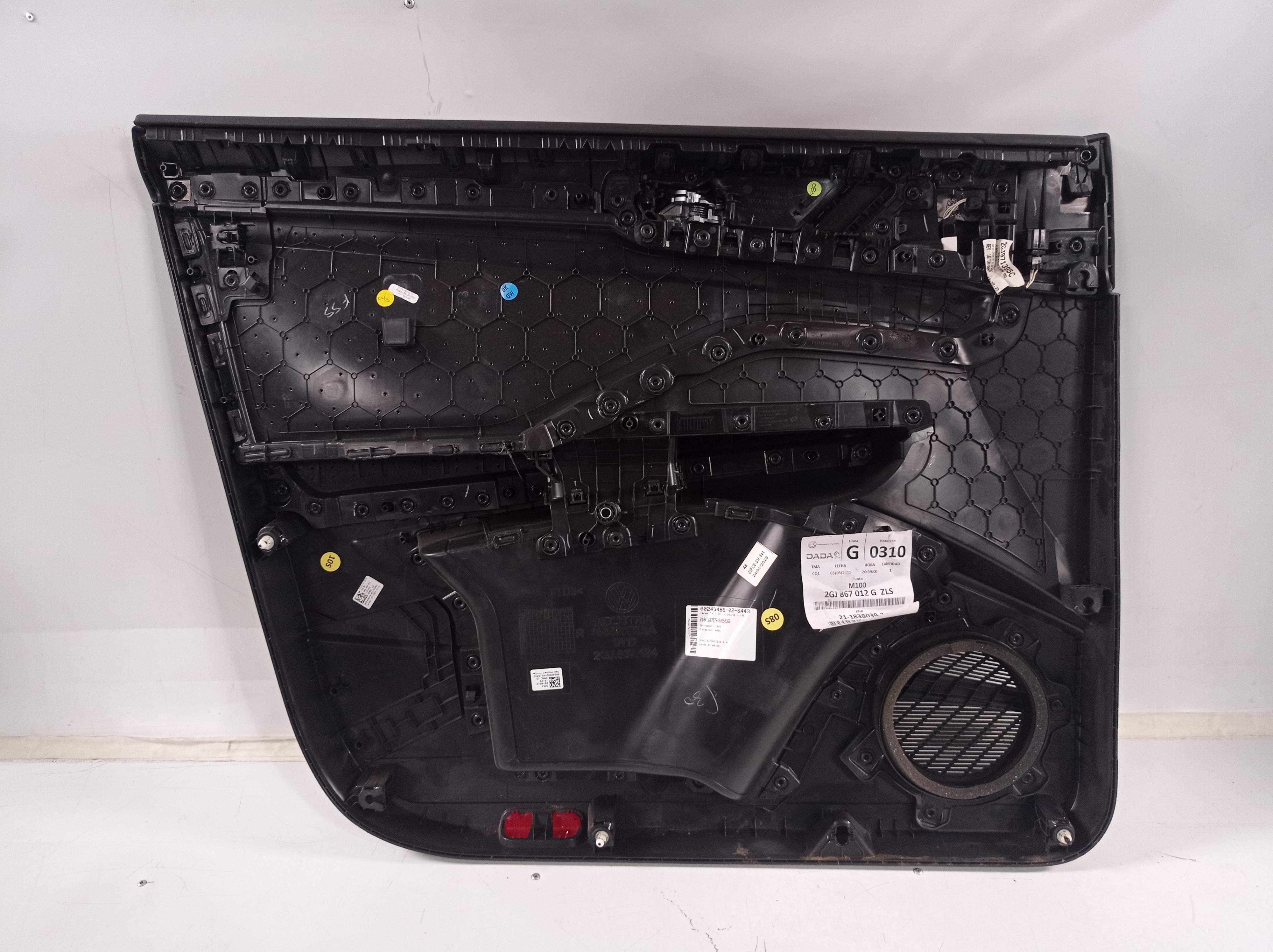 Forro De Porta Dianteira Direita Vw Taos 2020 2021 Original 10