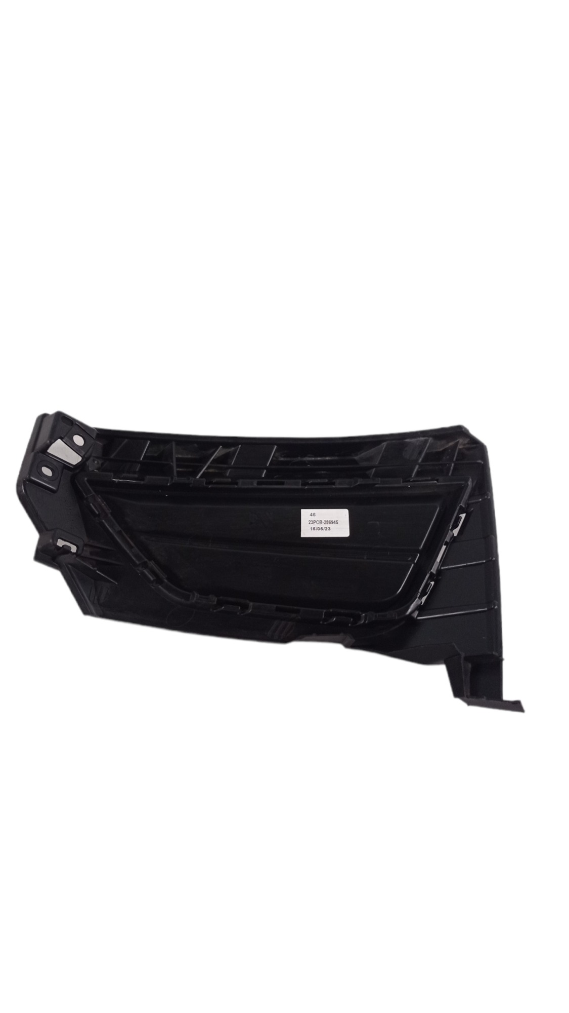 Moldura Grade Farol Milha Esquerdo Vw Polo 2016 A 2019 5