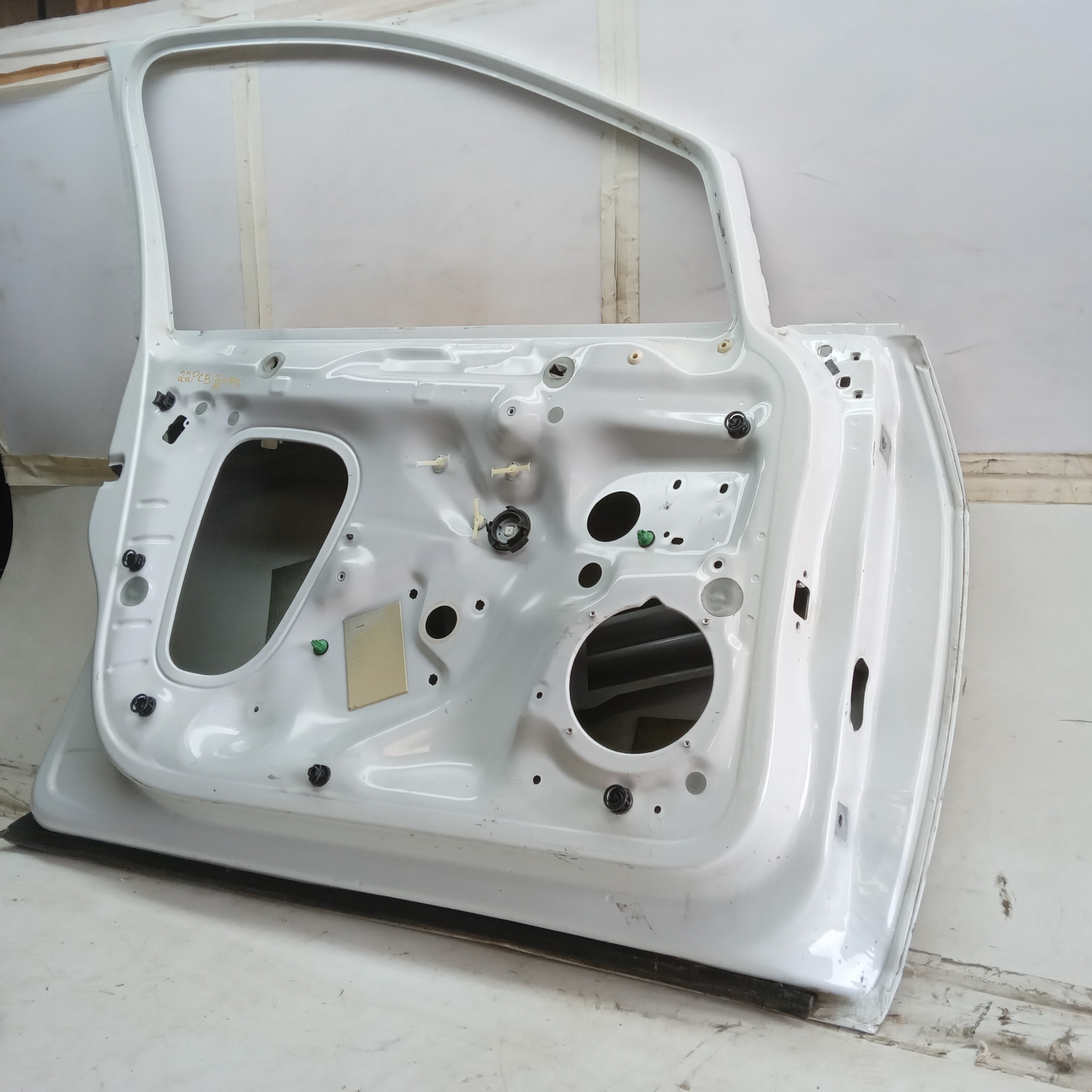 Porta Dianteira Esquerda Volkswagen Golf 2014 Para Recuperar Dianteira Esquerdo Branca 5
