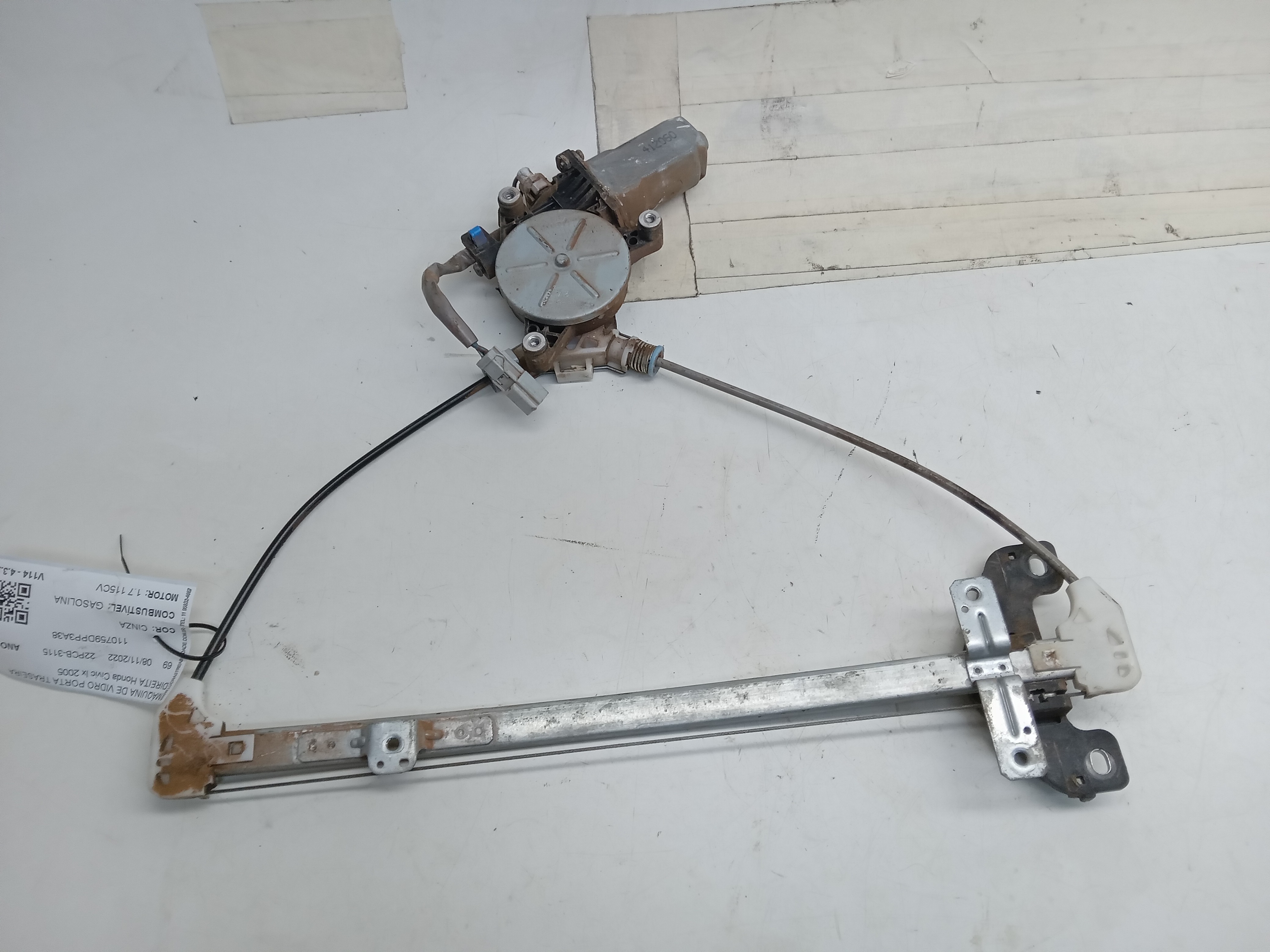 MÁQUINA VIDRO ELÉTRICO TRAS LD Honda Civic lx 2005 1