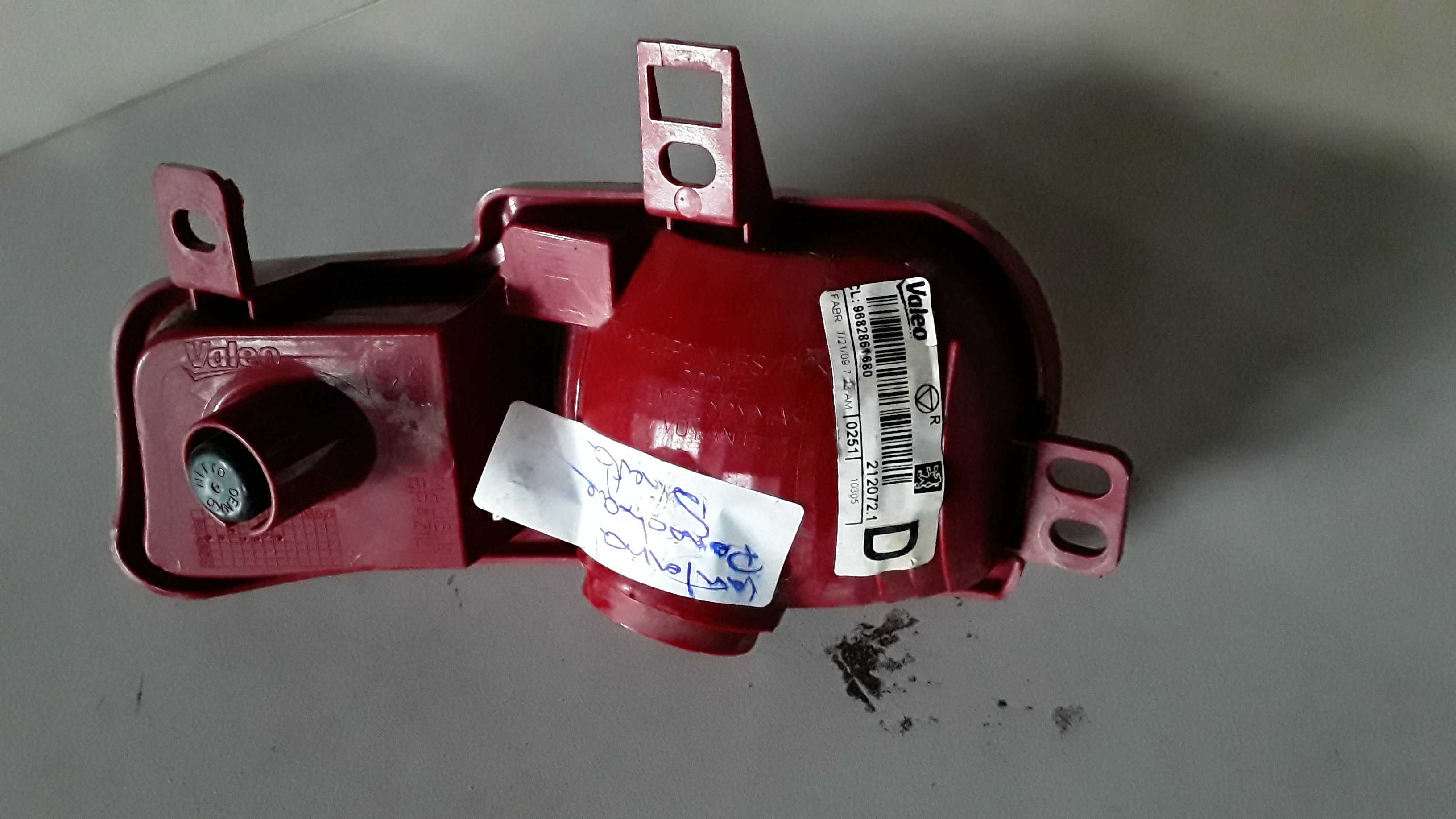 Lanterna Parachoque Traseiro Direito Peugeot 206 2010 2