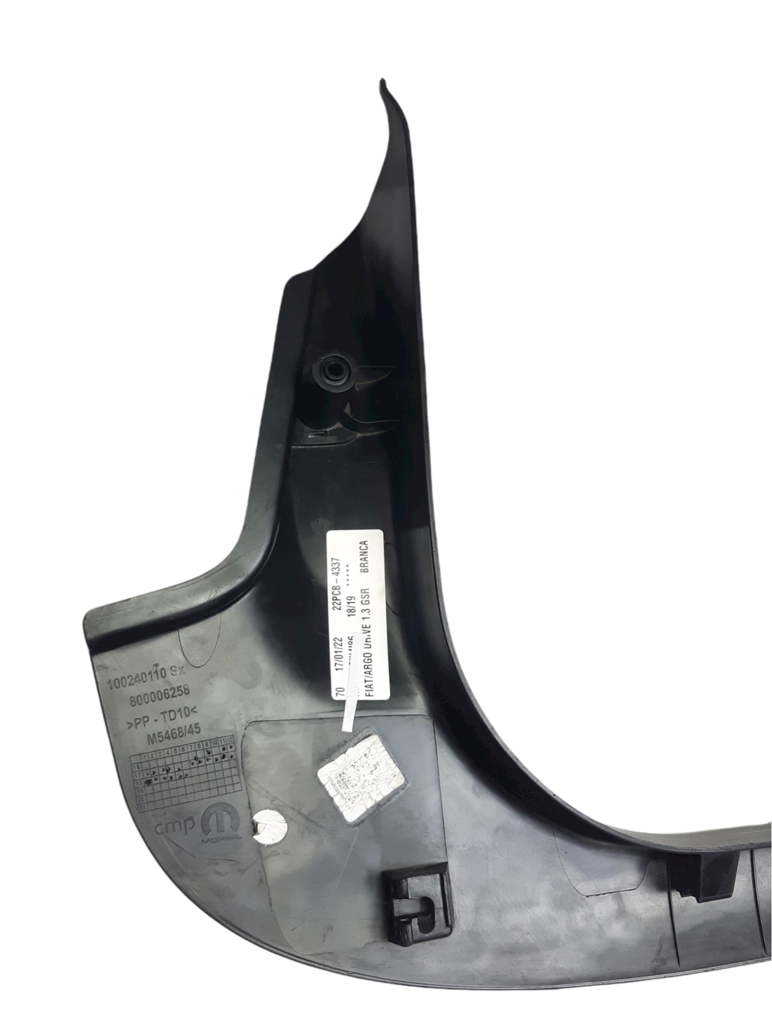 Soleira Porta Dianteira L/e Fiat Argo/cronos 2016/2018 5