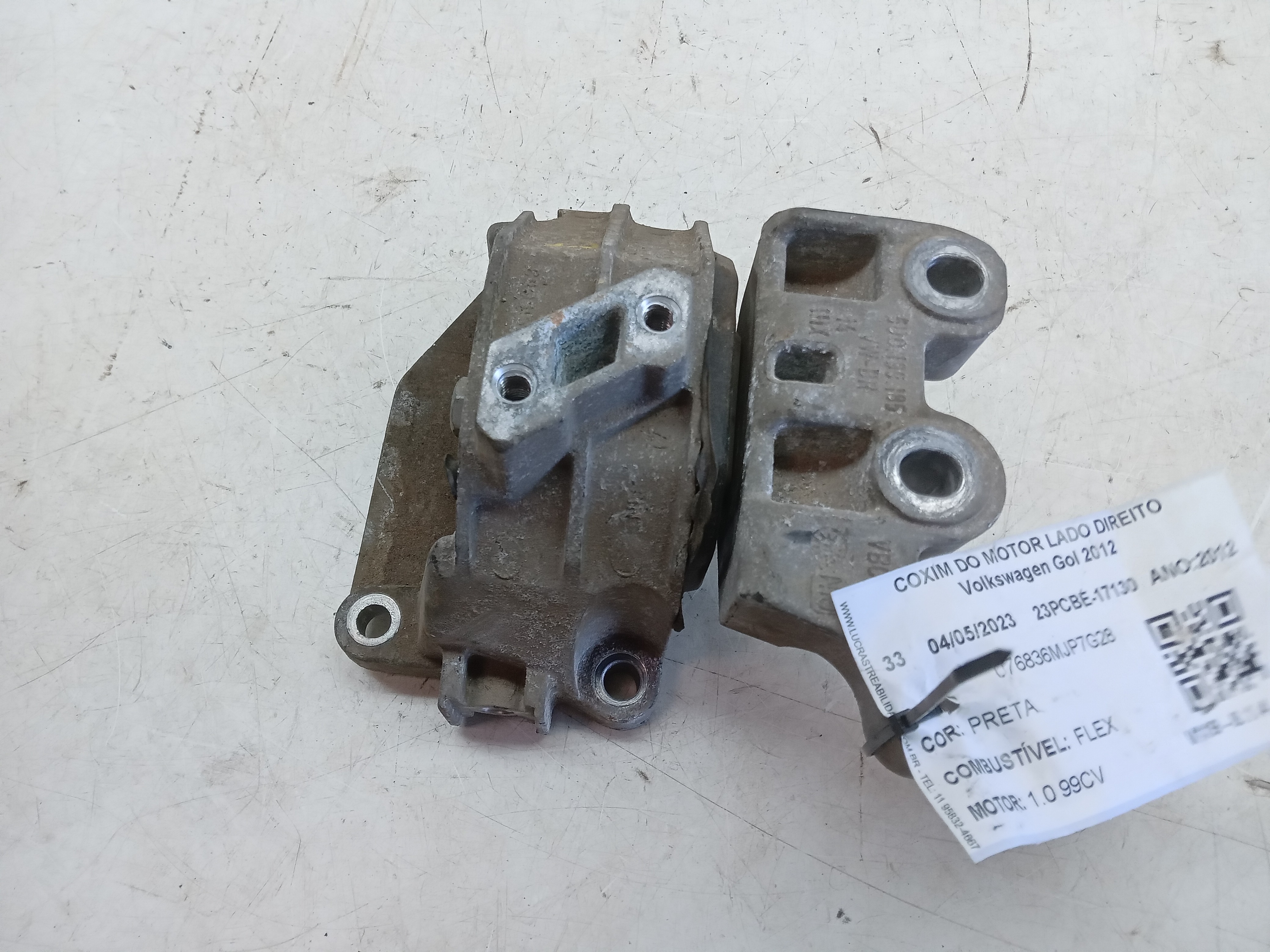 COXIM MOTOR LD Volkswagen Gol 2012