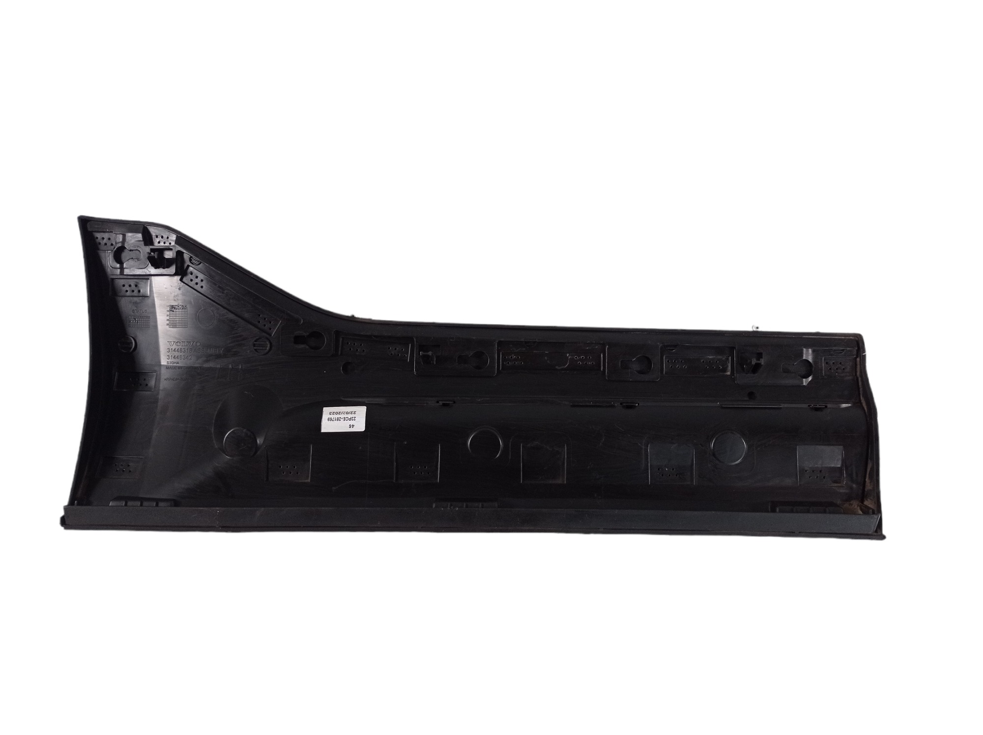 Moldura Porta Traseira Esquerda Volvo Xc40 2018 A 2020 5