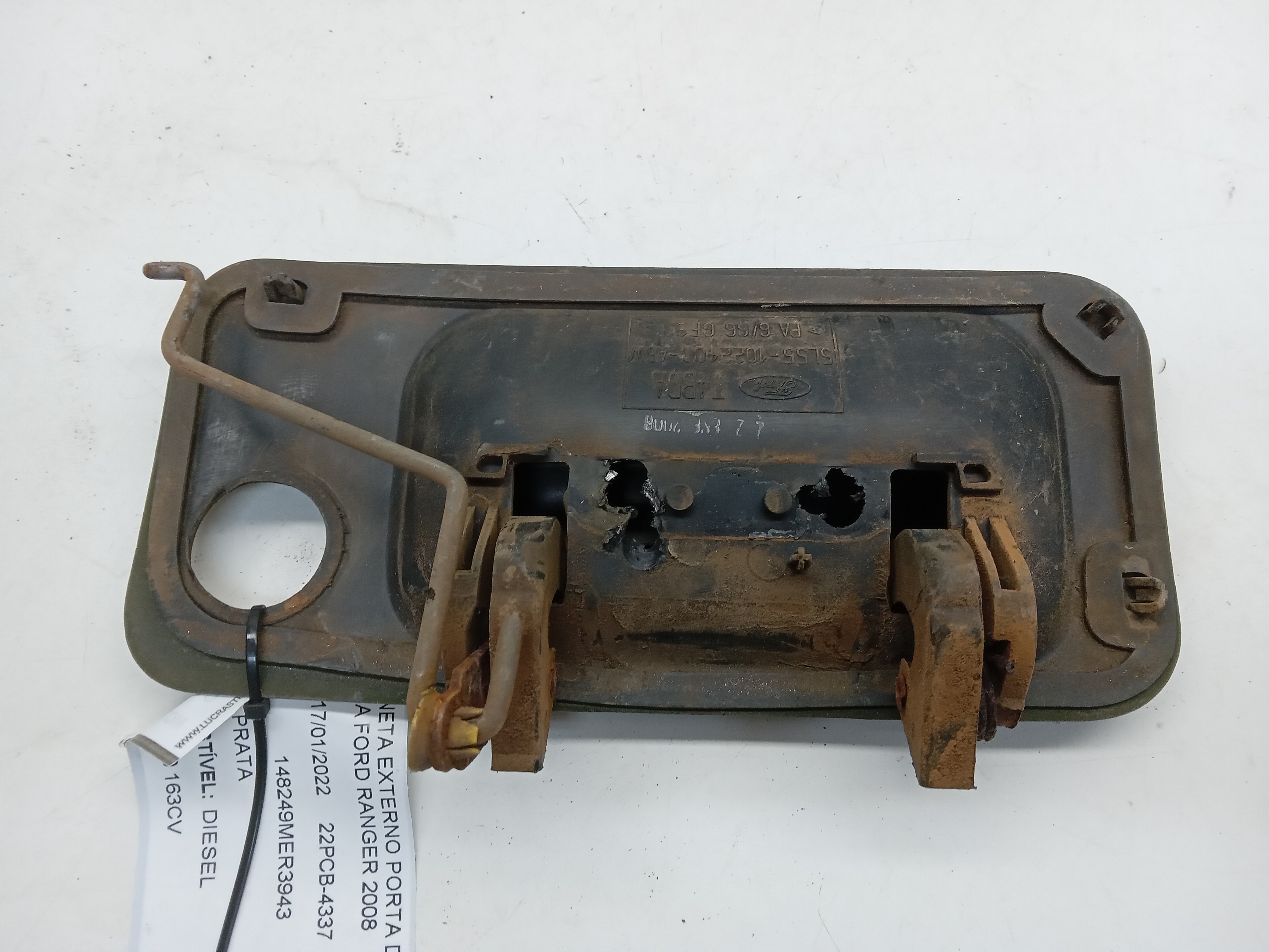 MAÇANETA EXTERNO PORTA DIANTEIRA DIREITA FORD RANGER 2008 2