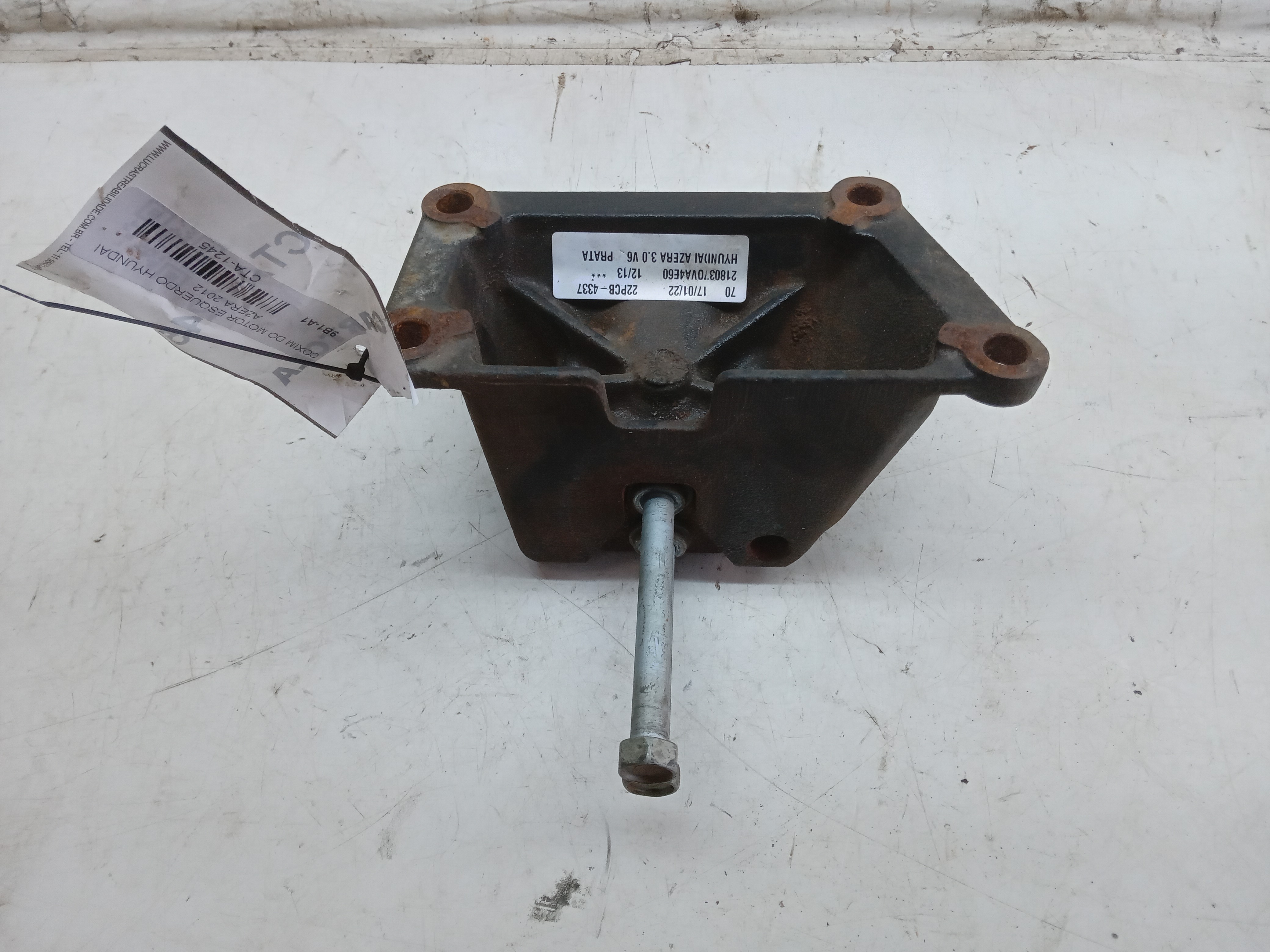 SUPORTE COXIM MOTOR LE HYUNDAI AZERA 2012 2