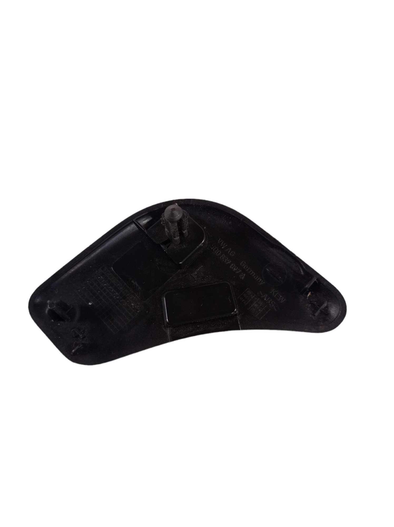 5g0837097a Acabamento Interno Retrovisor Esq Golf 2012/2013 Preto 2