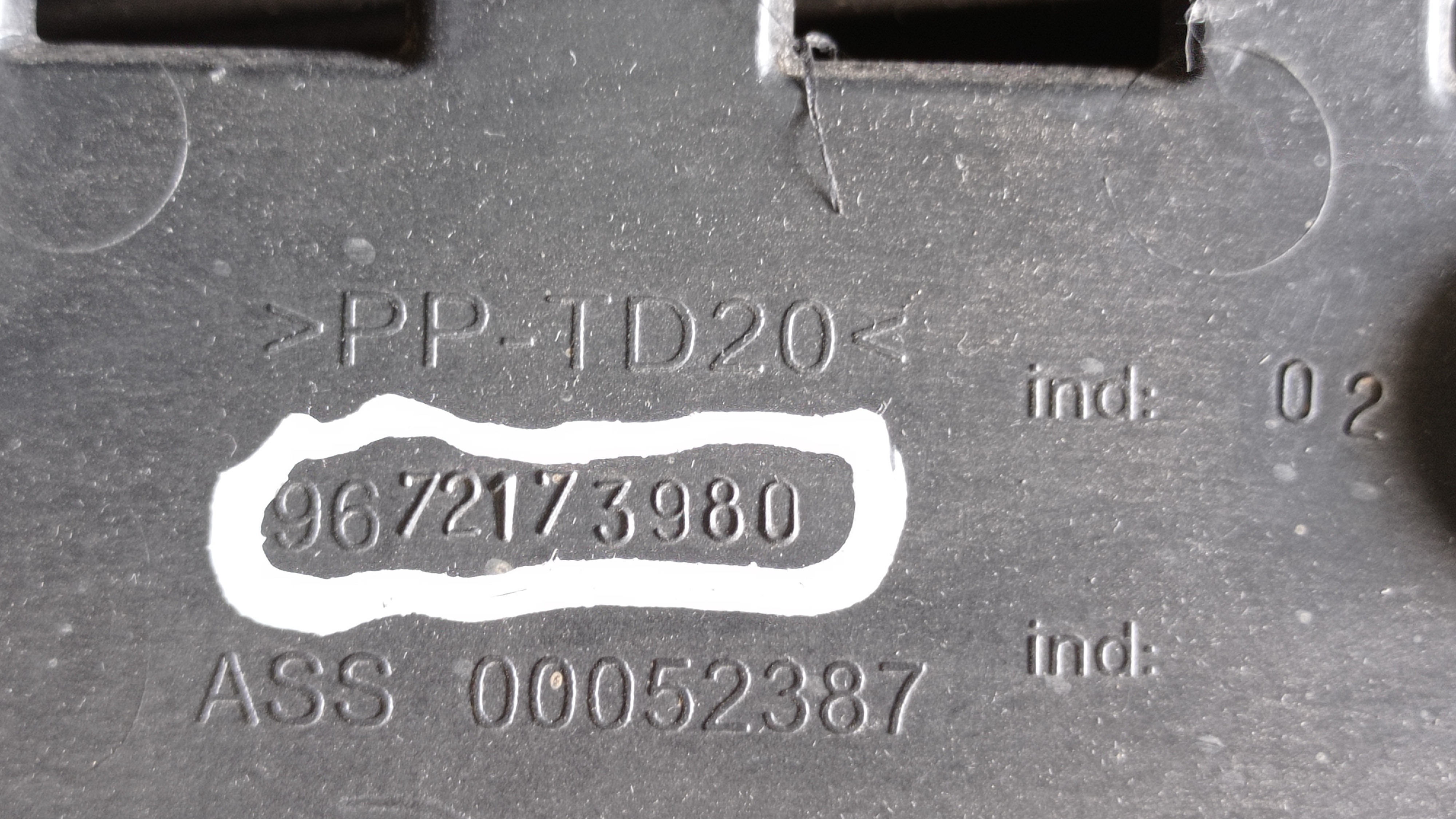 MOLDURA CONSOLE CENTRAL CITROEN DS4 13 14 1
