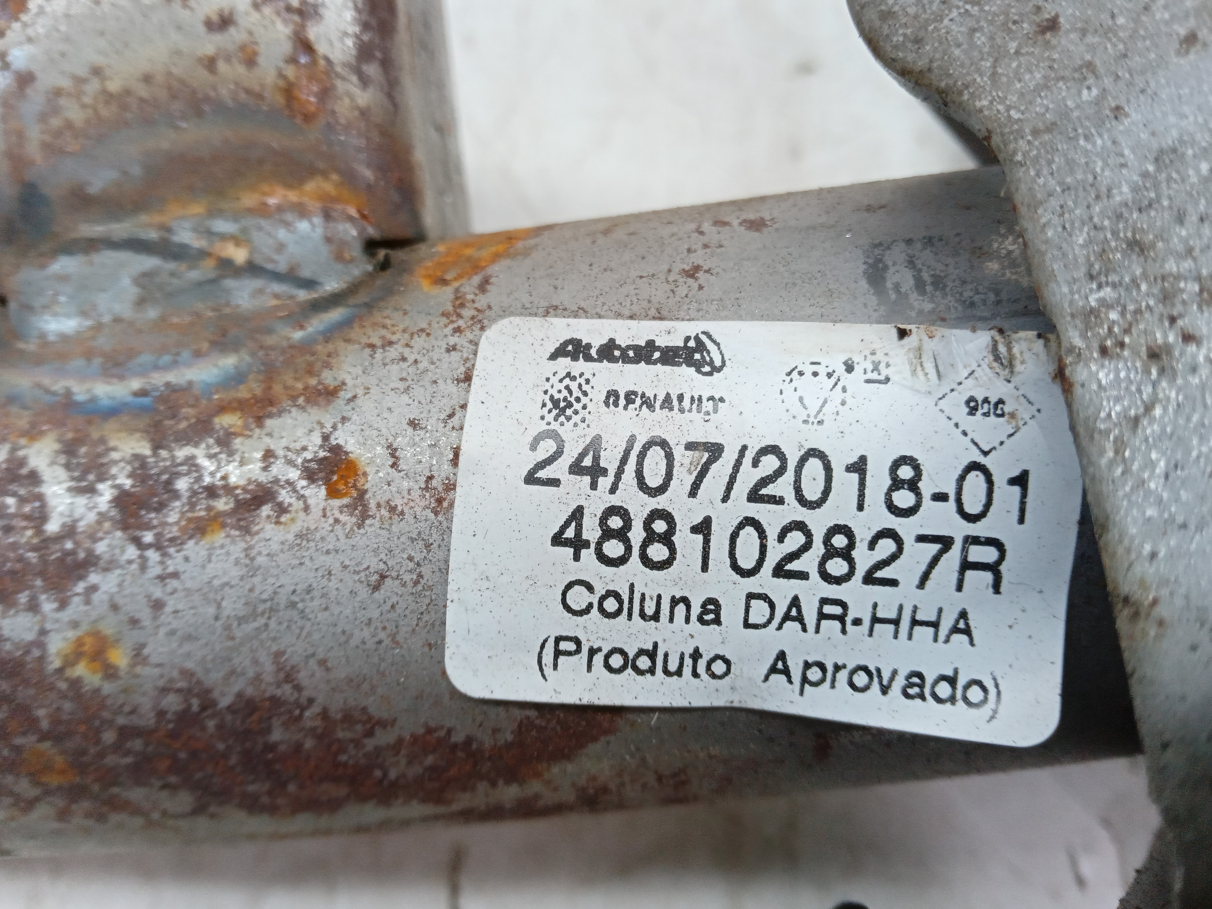 COLUNA DIREÇÃO RENAULT CAPTUR 1.6 2019 3