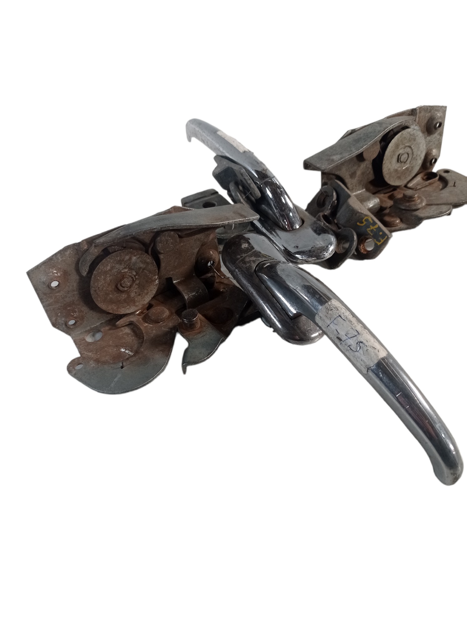 Kit Fechadura E Maçaneta Externa Ford F75 Original 4