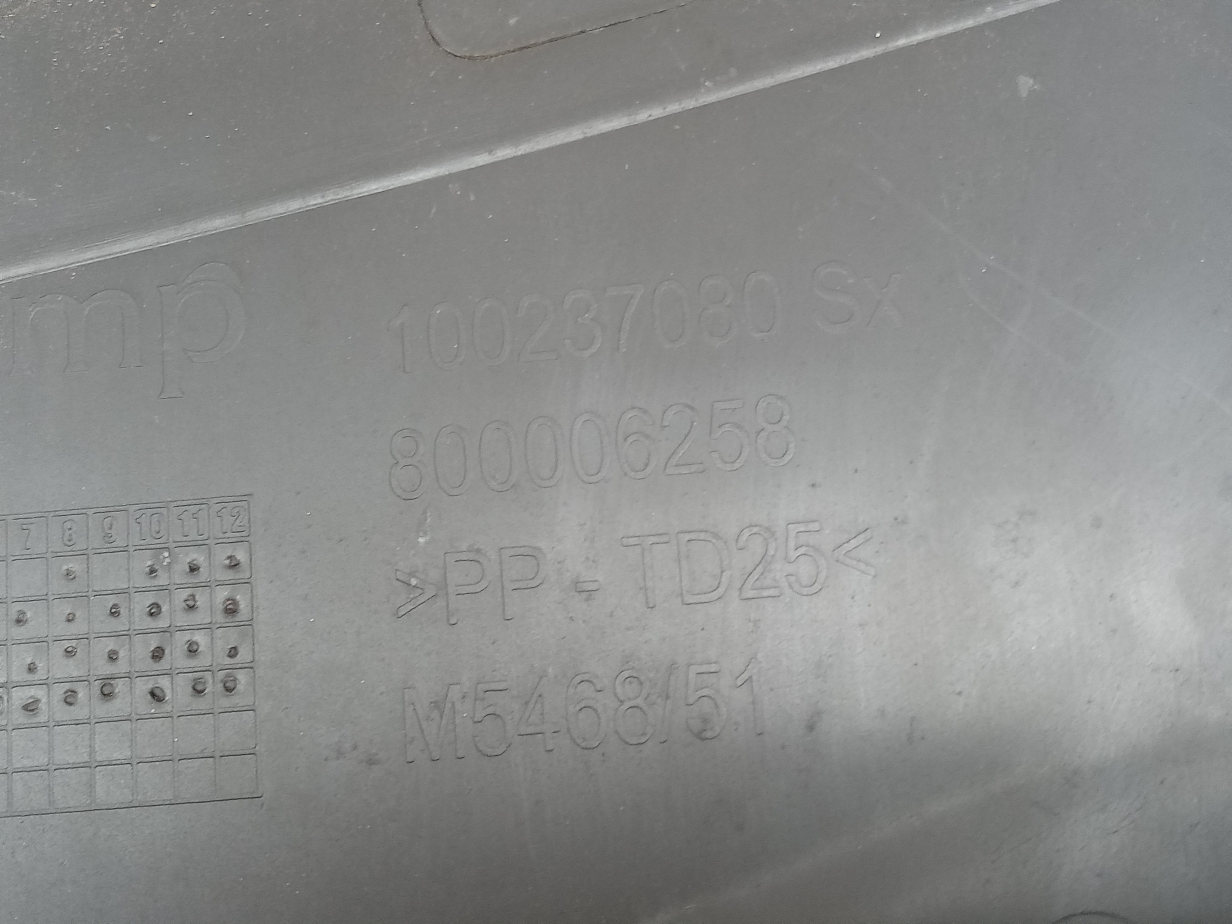 MOLDURA ACABAMENTO COLUNA CENTRAL LE Fiat Argo 2020 3