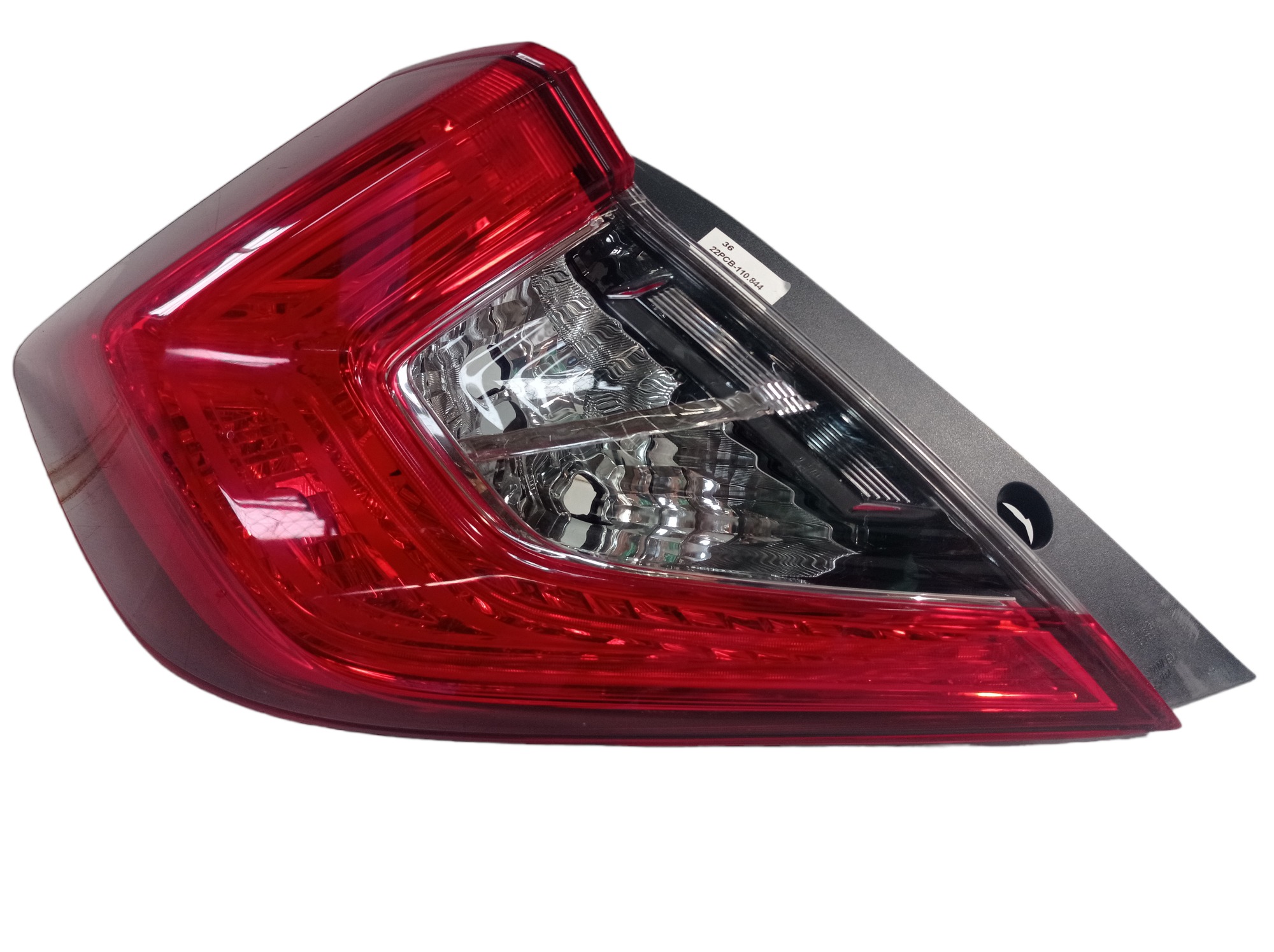 Lanterna Traseira Esquerda Honda Civic G10 2016 Recuperada 1