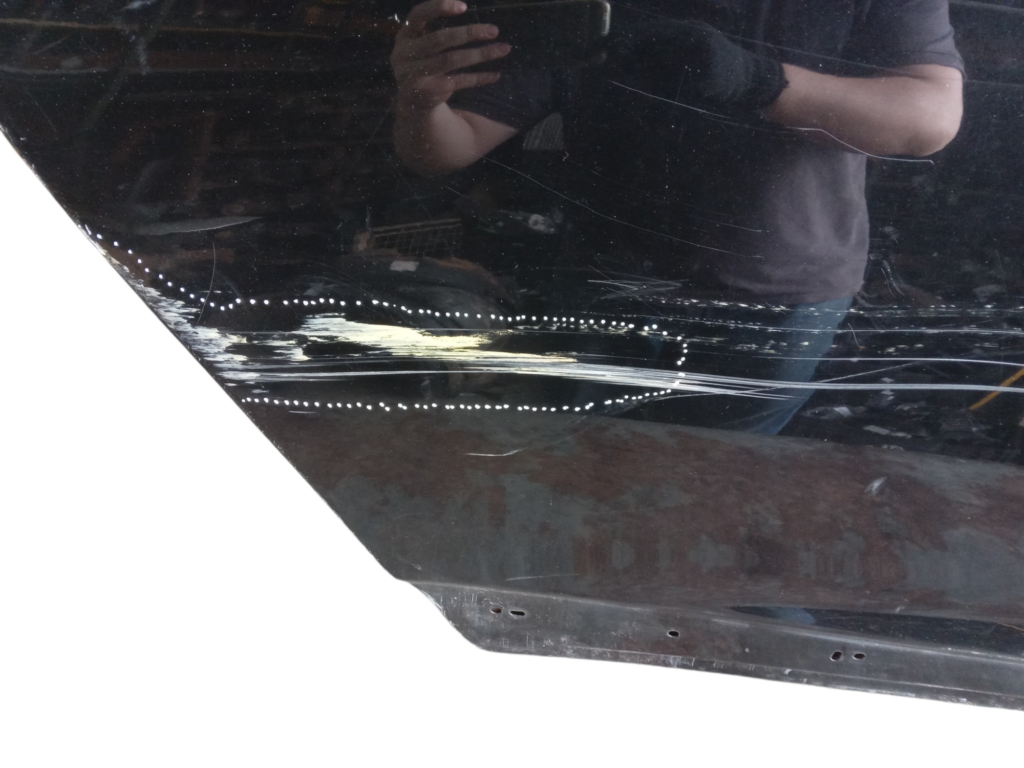 Porta Traseira Direita Volvo Xc60 2011 Para Recuperar Traseira Direito Preta 8