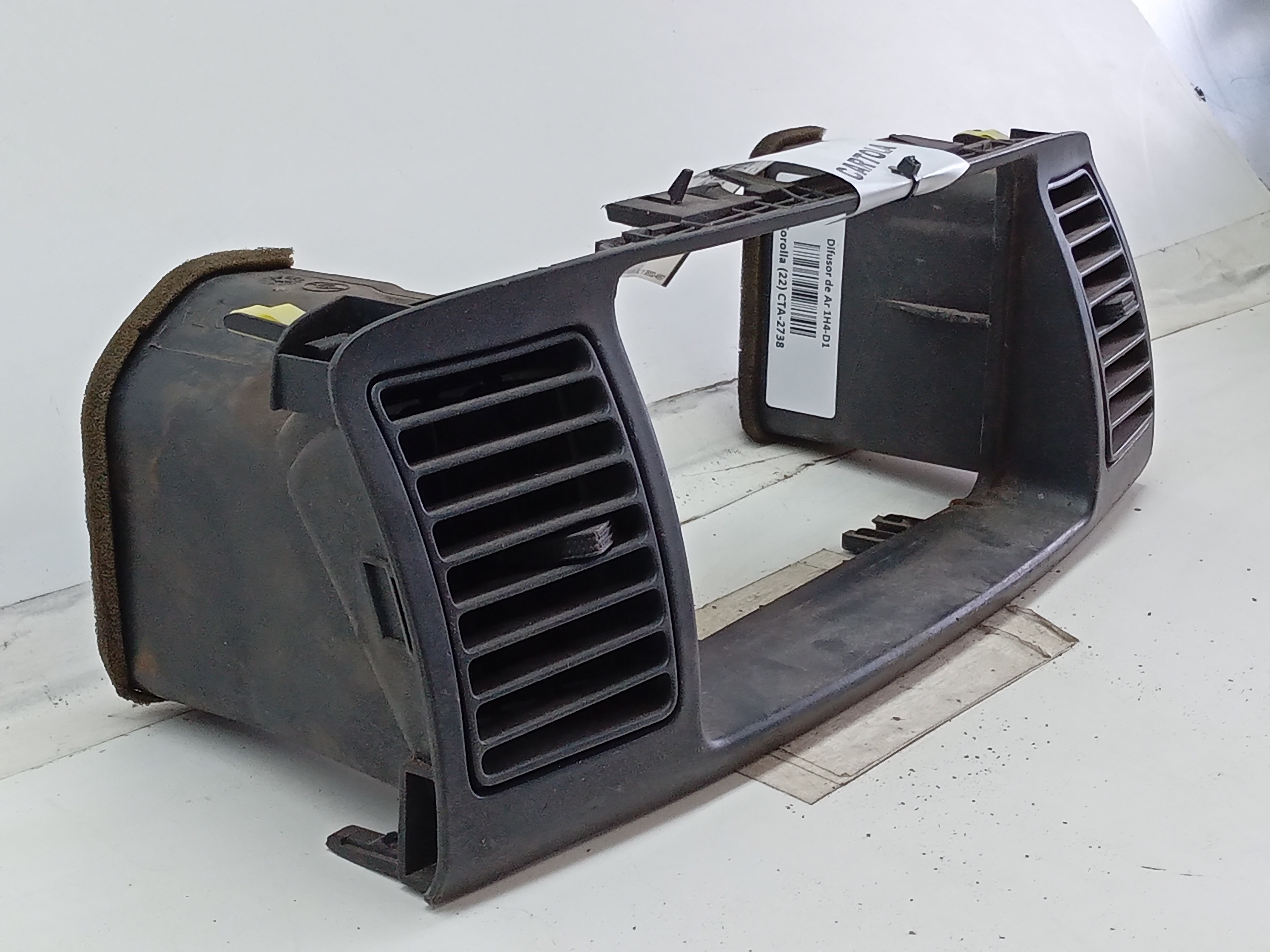 MOLDURA RADIO COM DIFUSOR AR TOYOTA COROLLA 2003 4