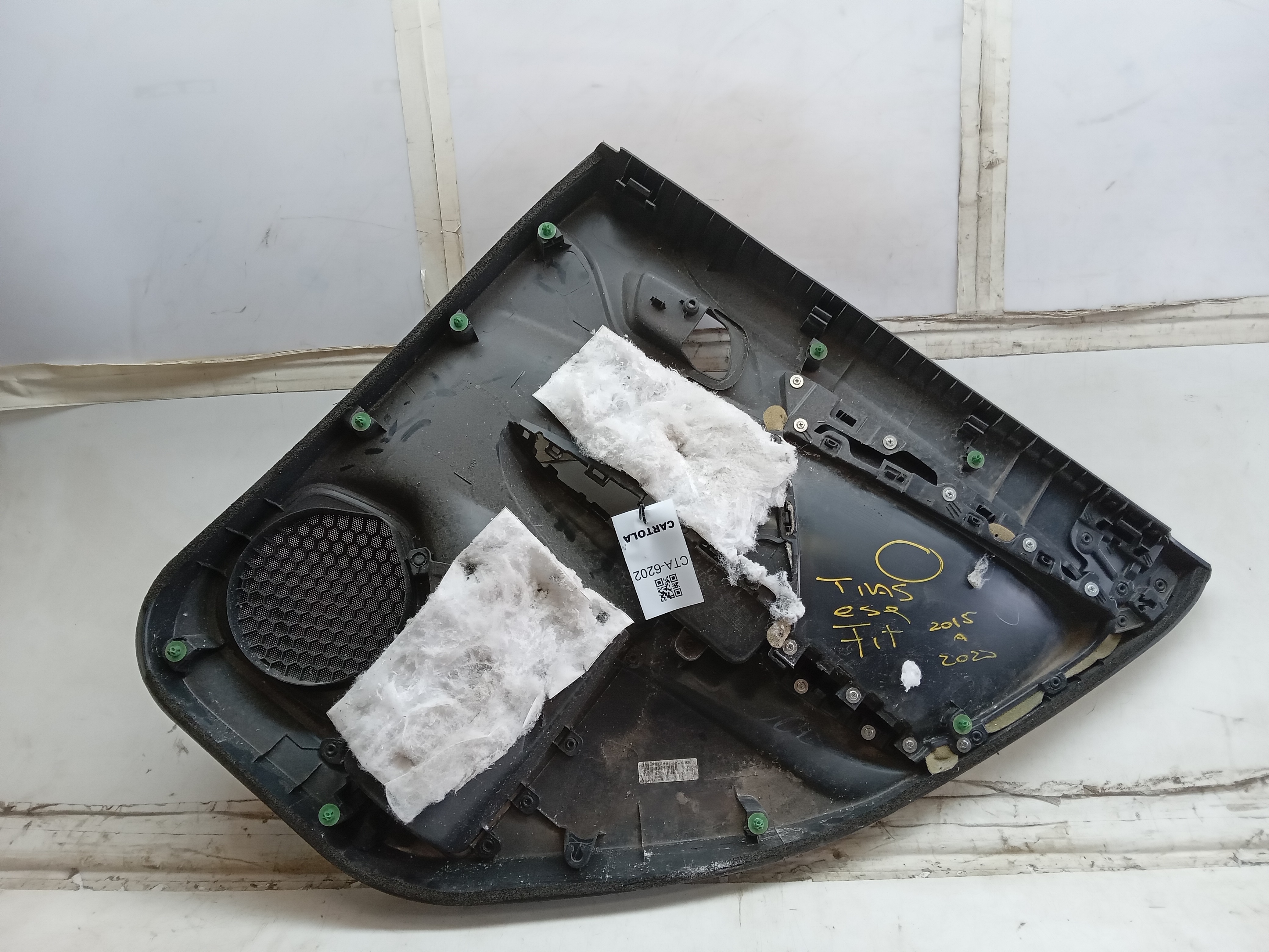 FORRO PORTA TRAS LE HONDA FIT 2015 2