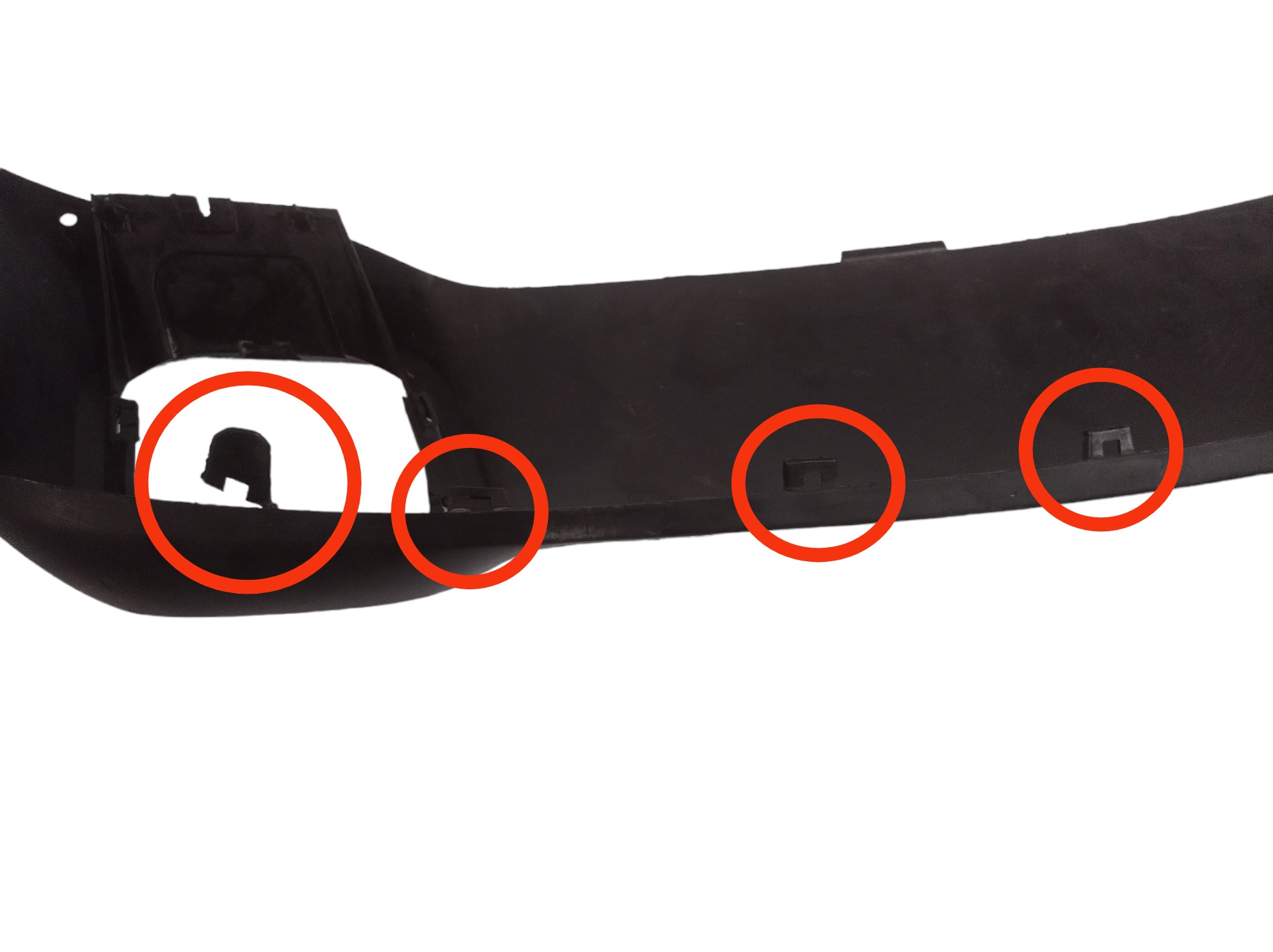 9809800077 Spoiler Parachoque Traseiro Aircross 2016/2018 10