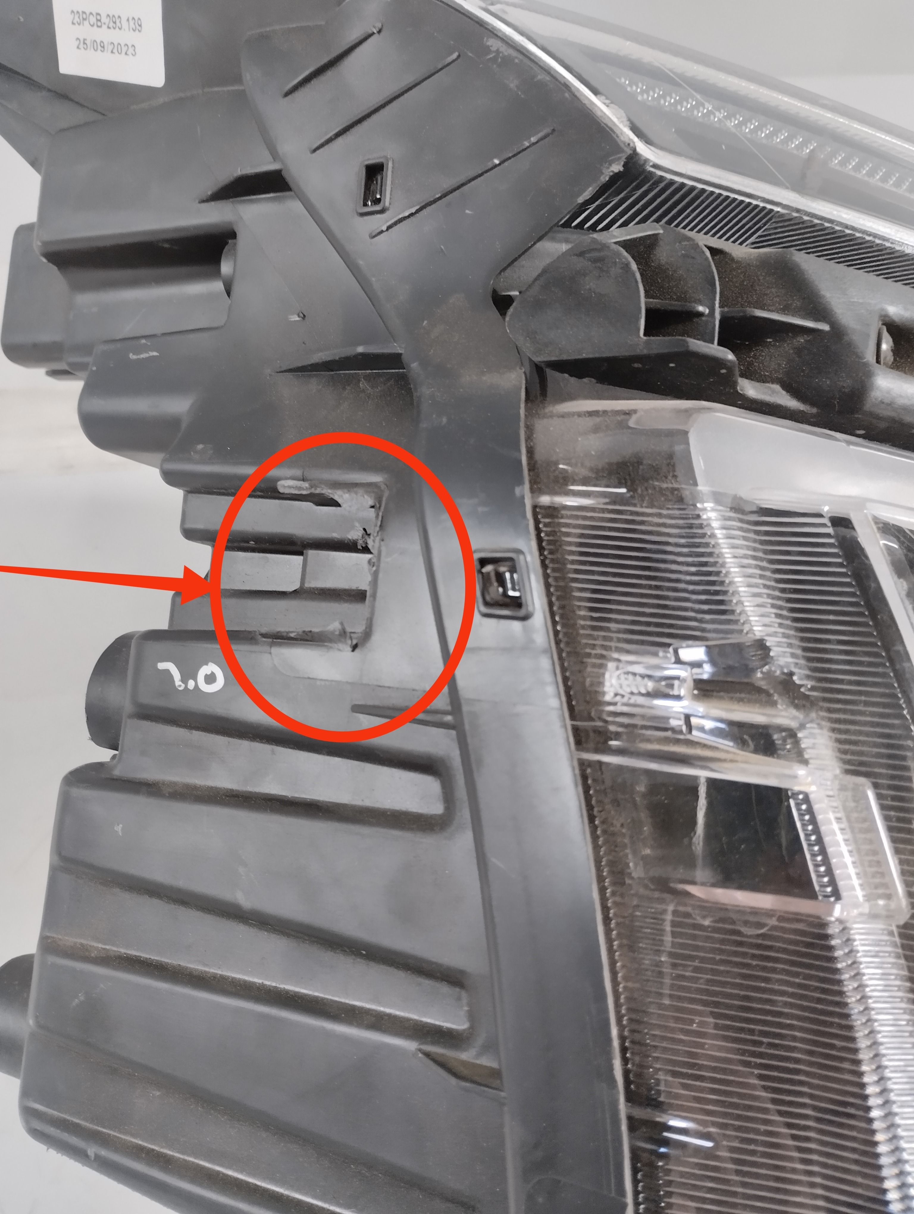 Farol Diant Direita Hyundai Creta 2022 Original P/recuperar 6